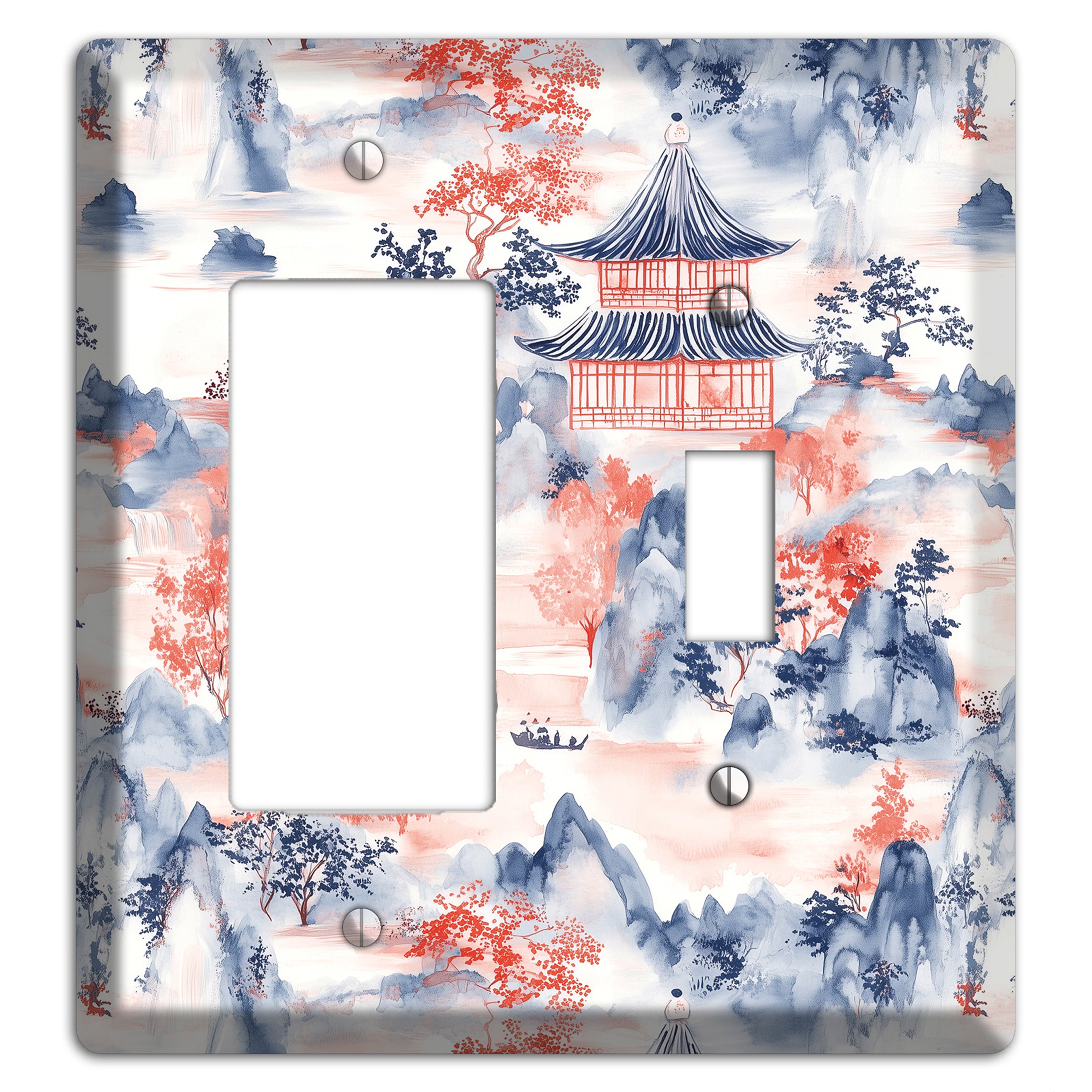 Ink & Ember Peaks Rocker / Toggle Wallplate