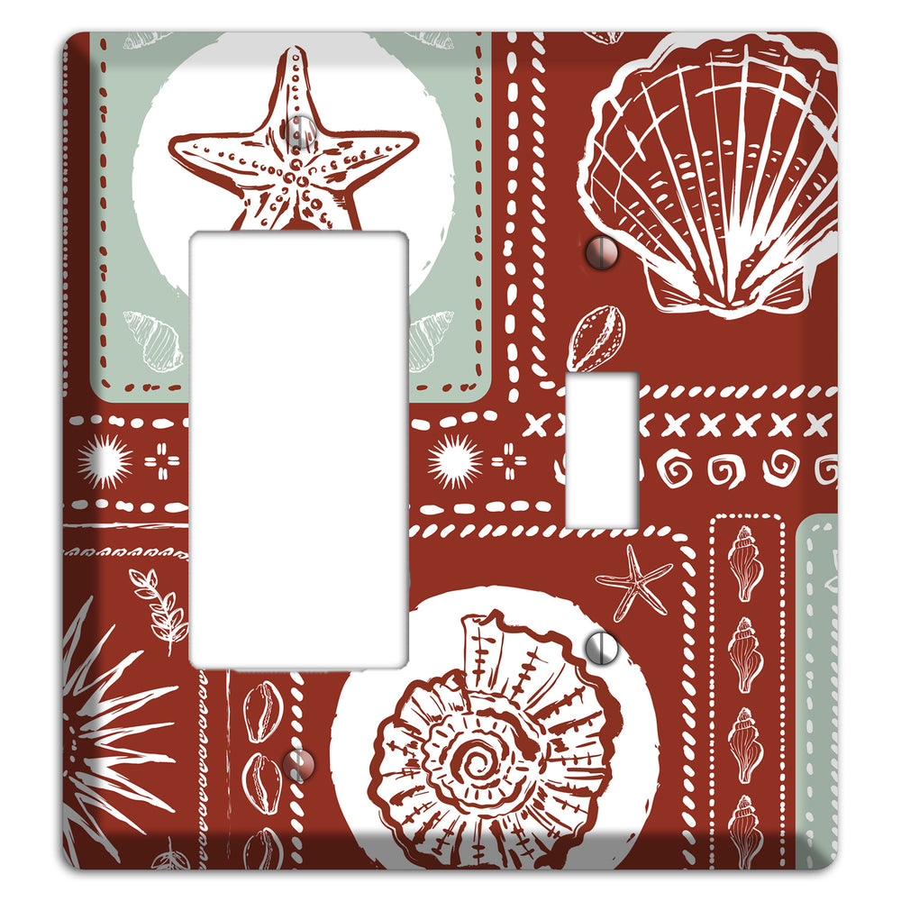 Crimson Tide Relics Rocker / Toggle Wallplate