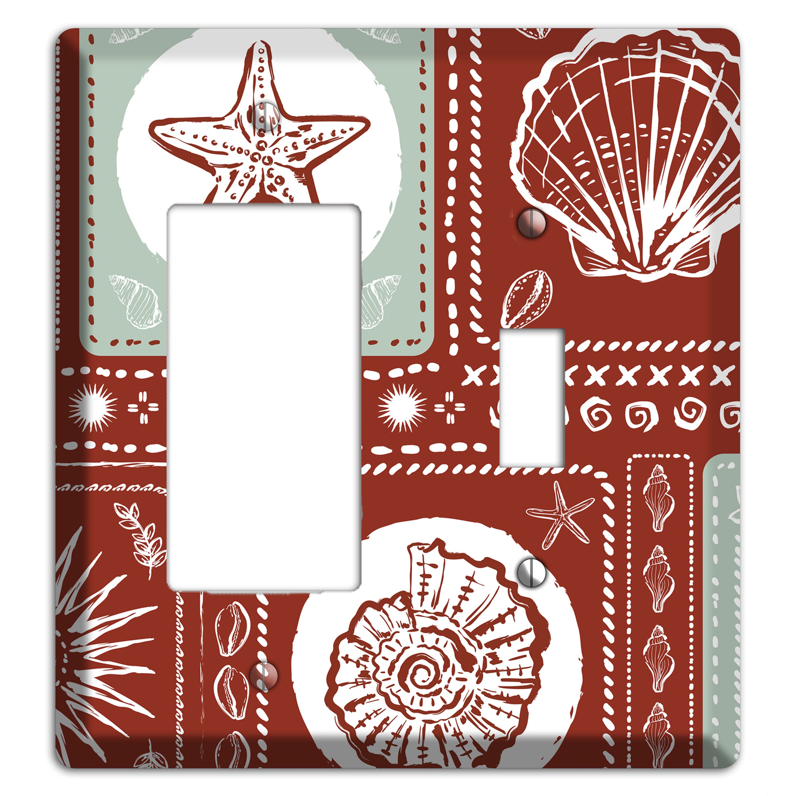 Crimson Tide Relics Rocker / Toggle Wallplate
