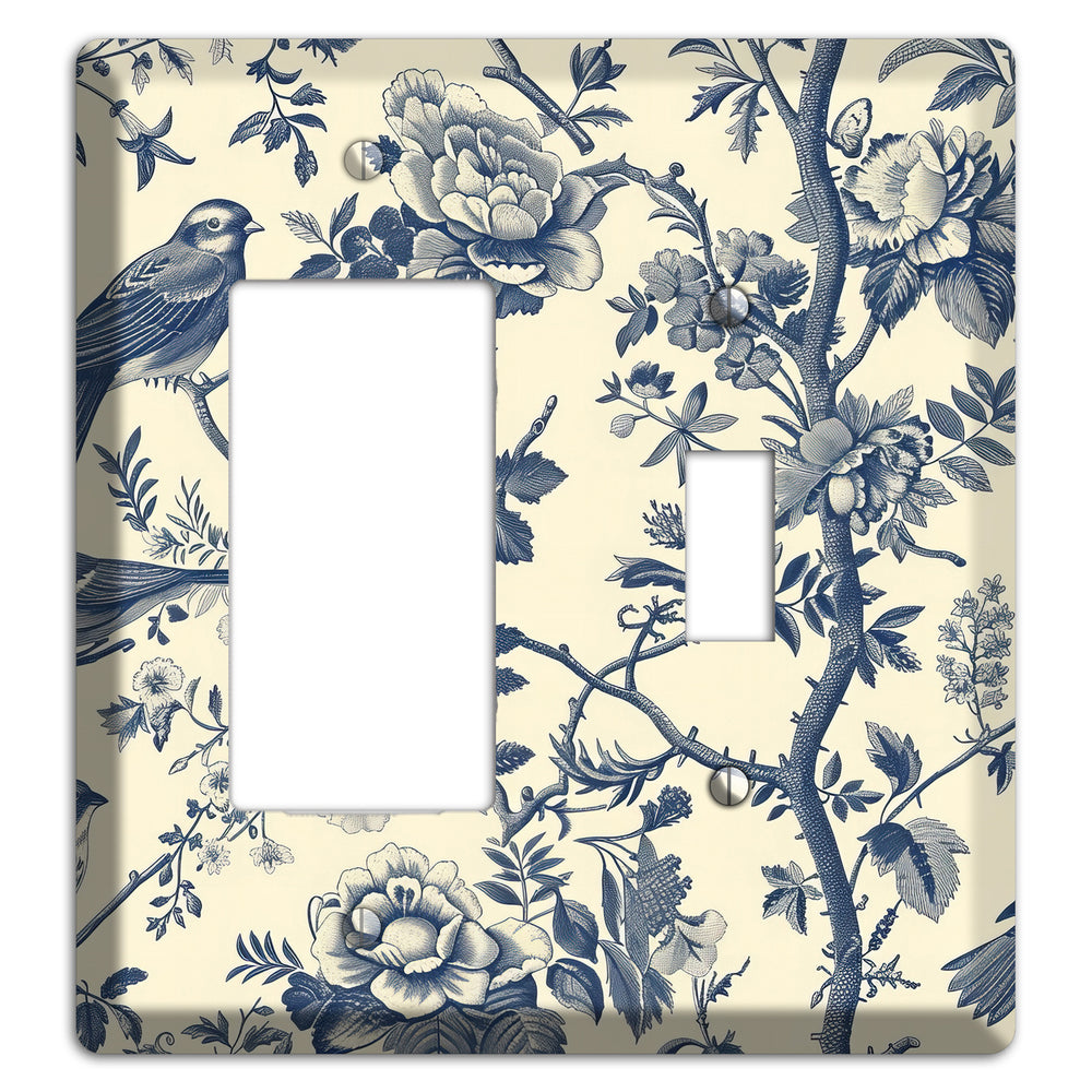 Garden Reverie Rocker / Toggle Wallplate