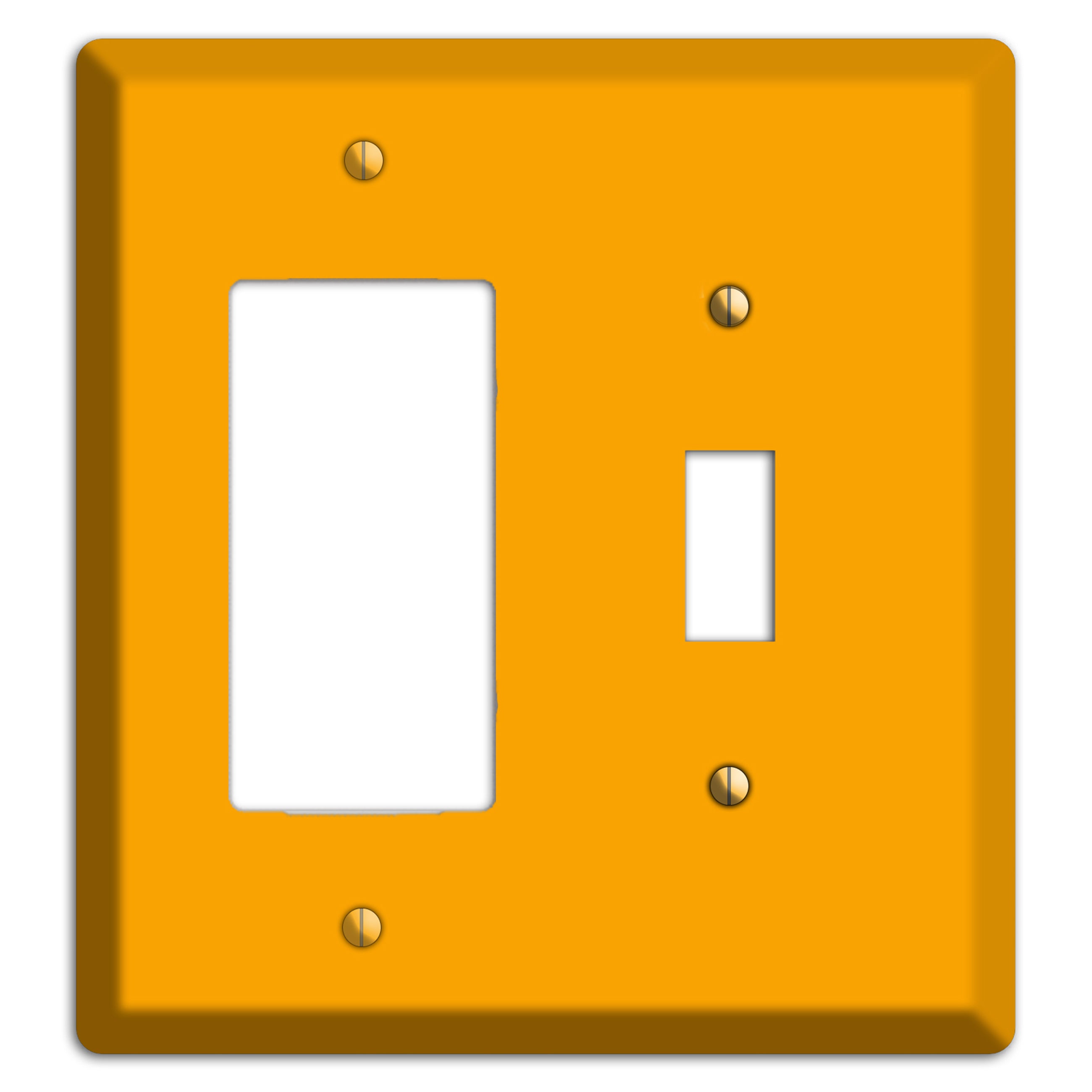 Baxter Mustard Rocker / Toggle Wallplate