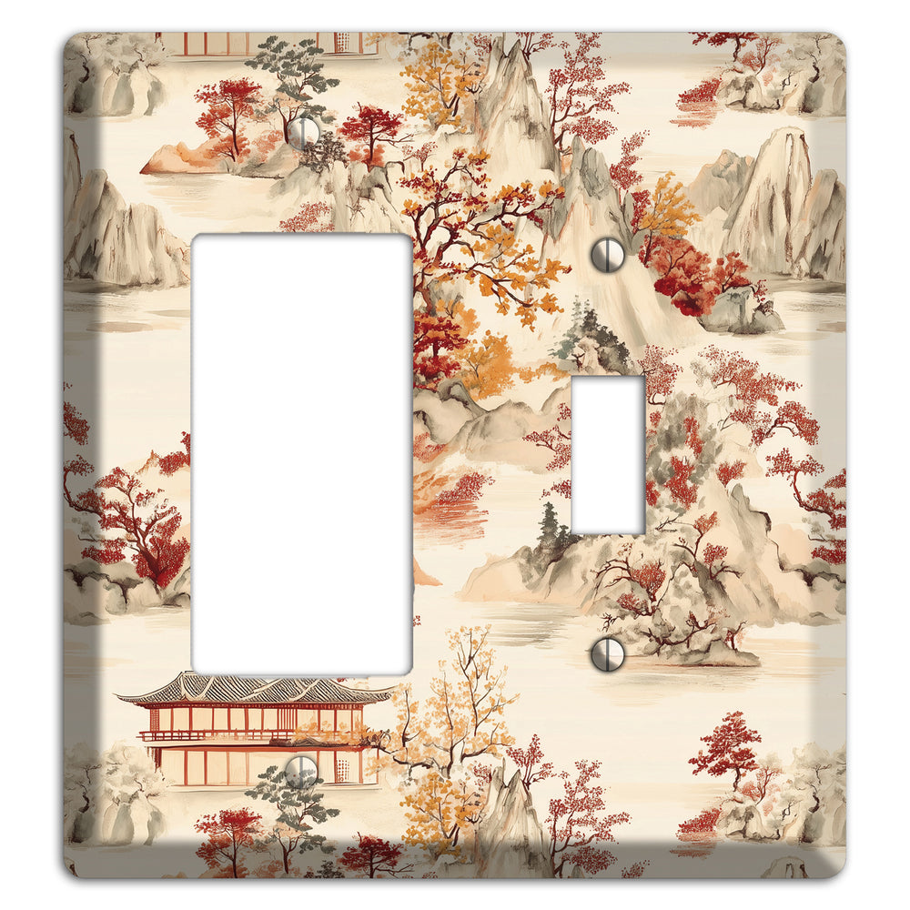 Mountain Autumn Reverie Rocker / Toggle Wallplate