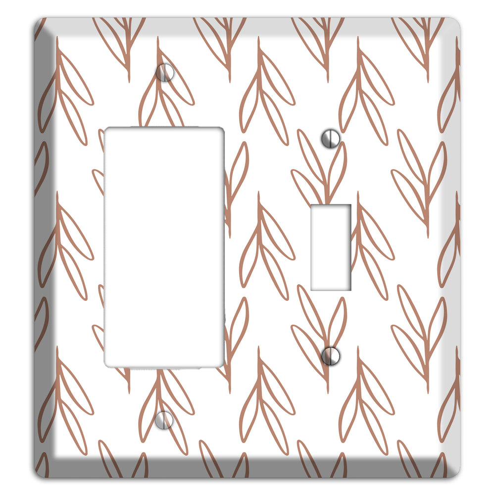 Whisper & Stem Rocker / Toggle Wallplate