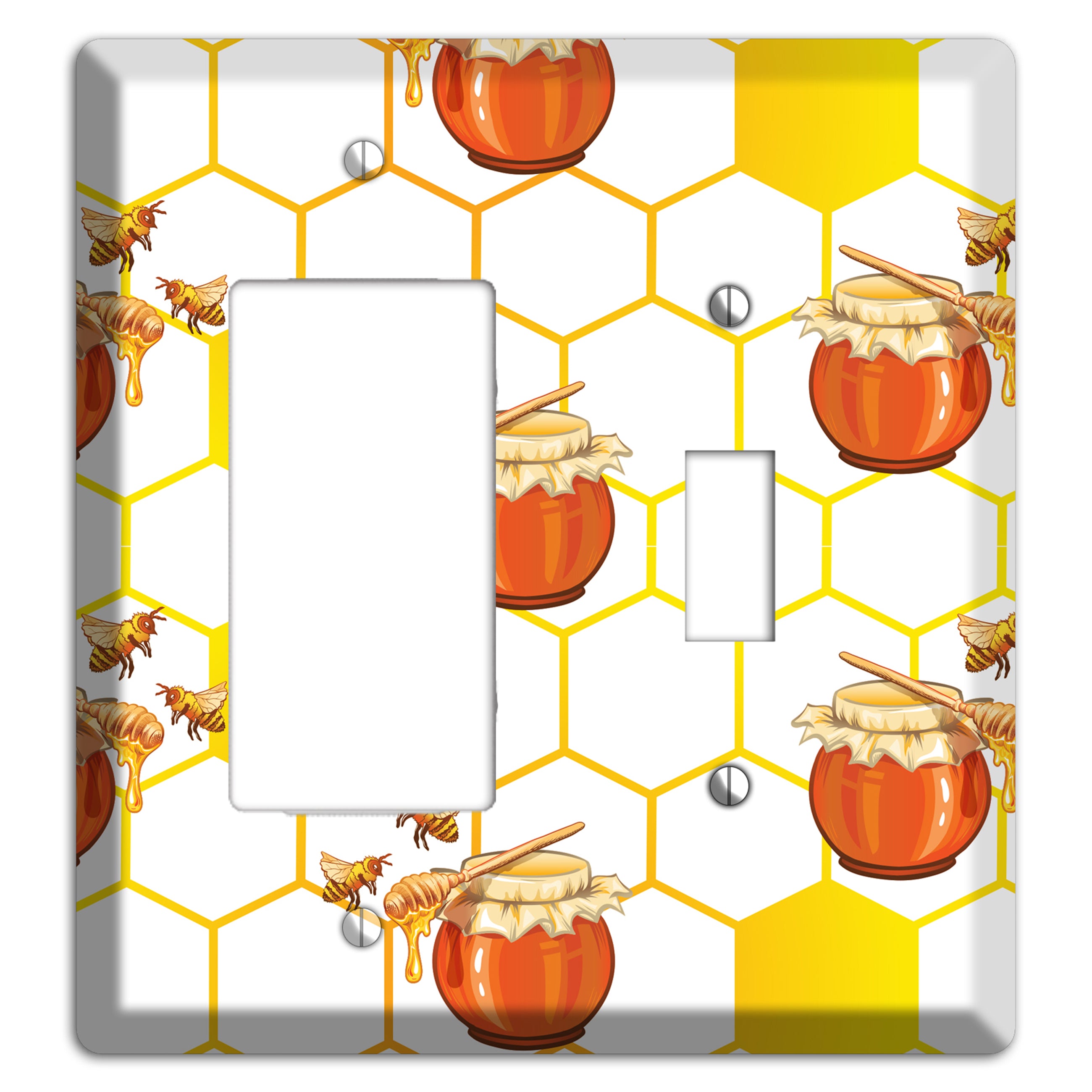 Honeypot Reverie Rocker / Toggle Wallplate