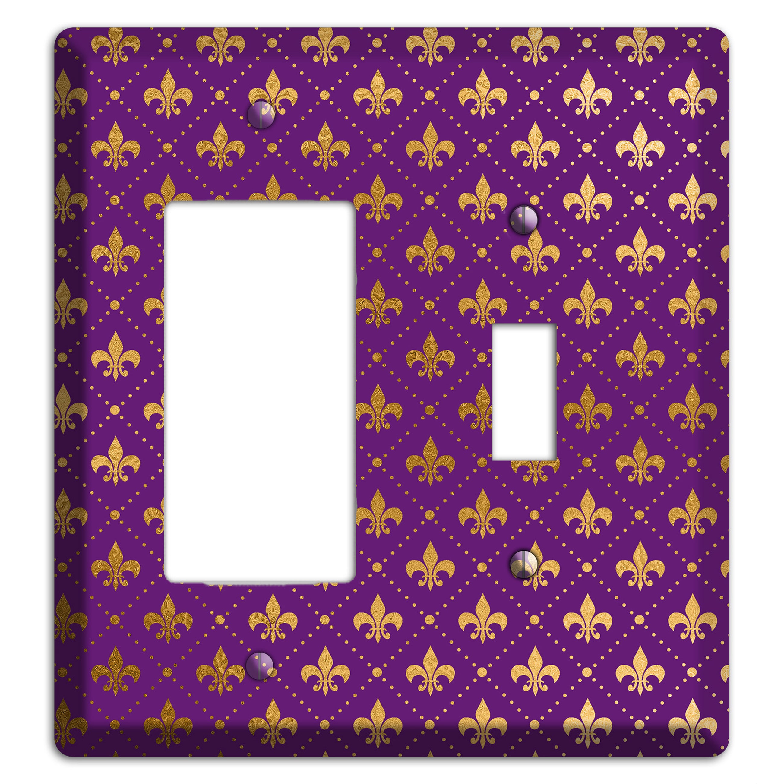 Velvet Crown Rocker / Toggle Wallplate