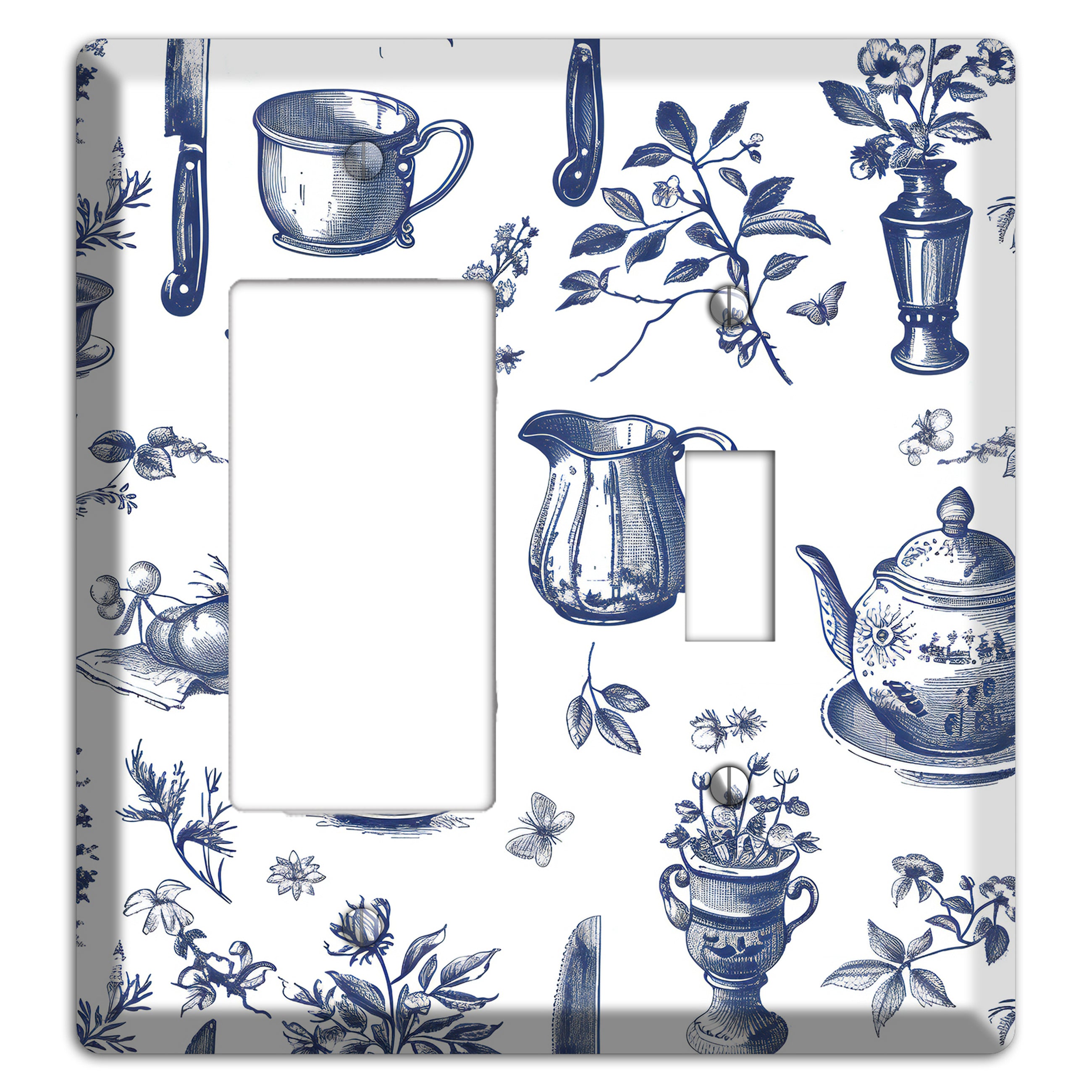 Pantry & Petal Rocker / Toggle Wallplate