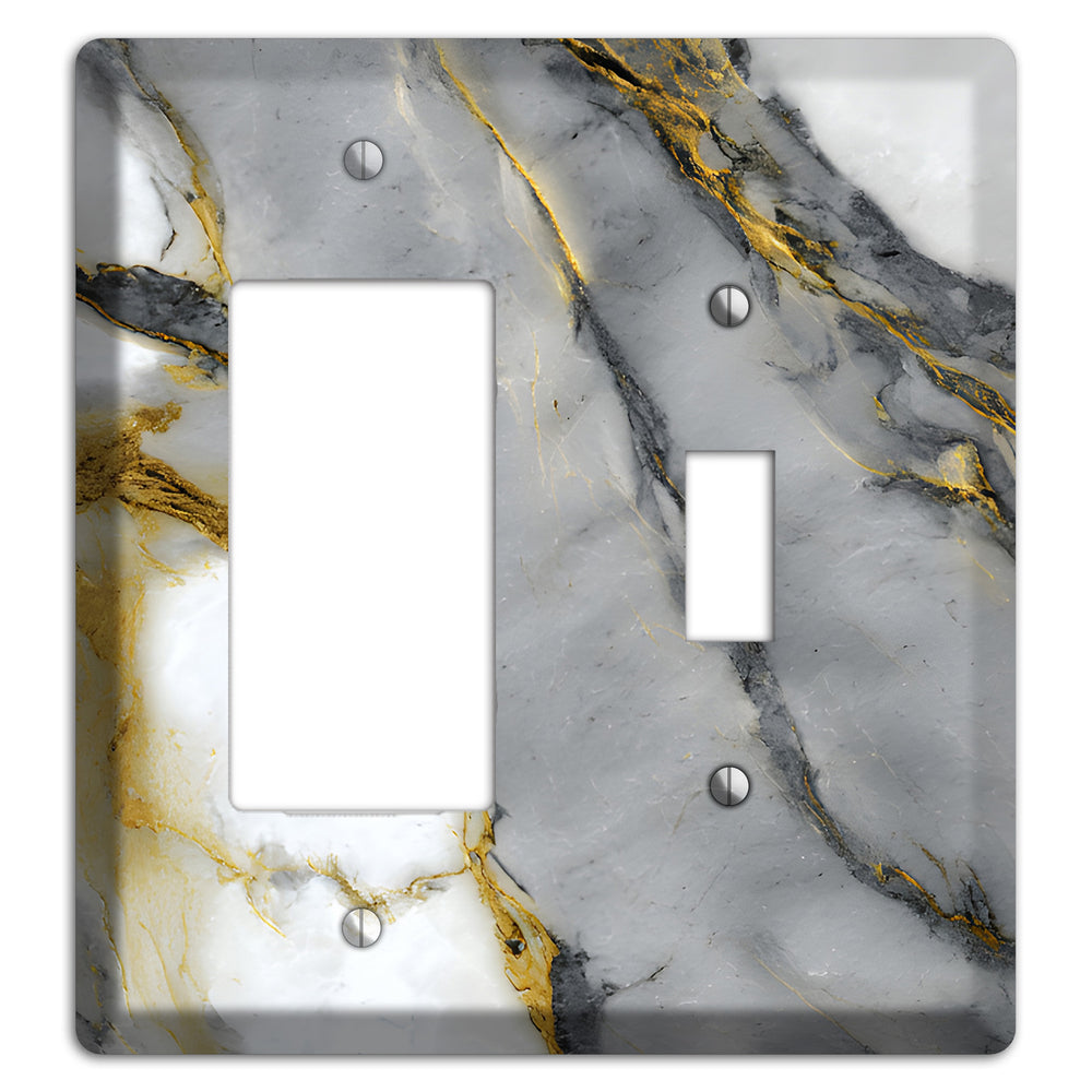 Finlandia Marble Rocker / Toggle Wallplate
