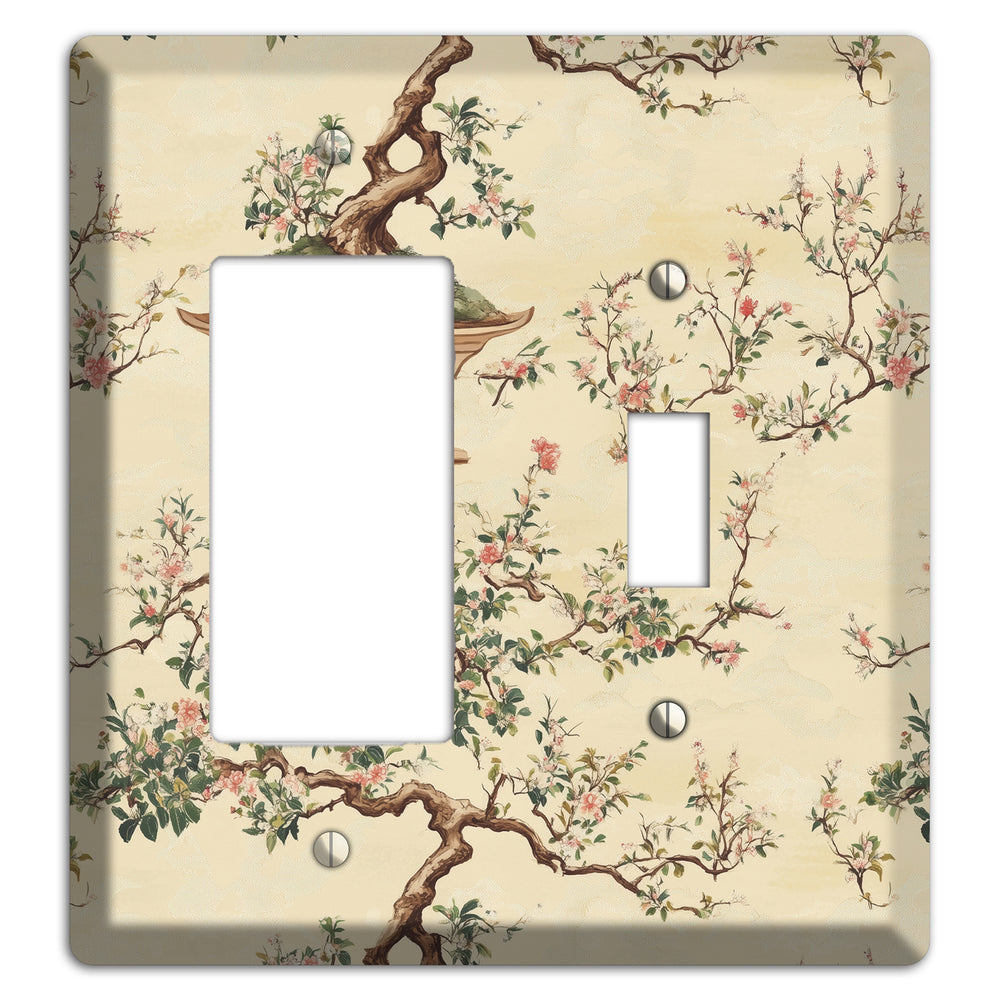 Bonsai & Blossom Rocker / Toggle Wallplate