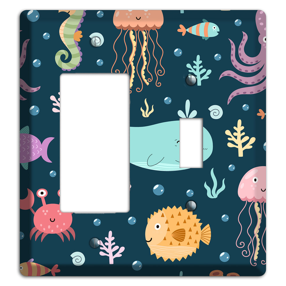 Deep Sea Cuties Rocker / Toggle Wallplate