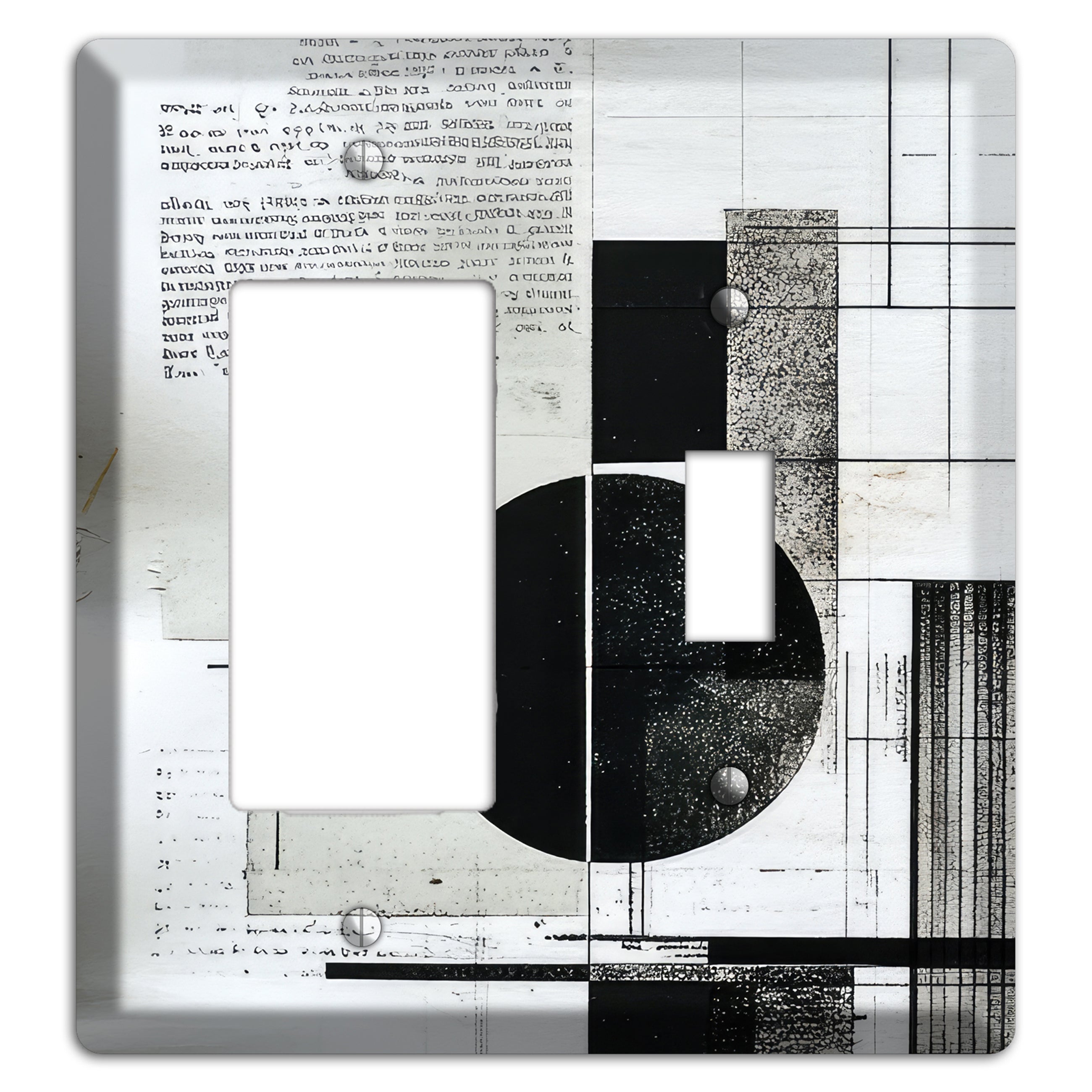 Cartographer's Dream Rocker / Toggle Wallplate