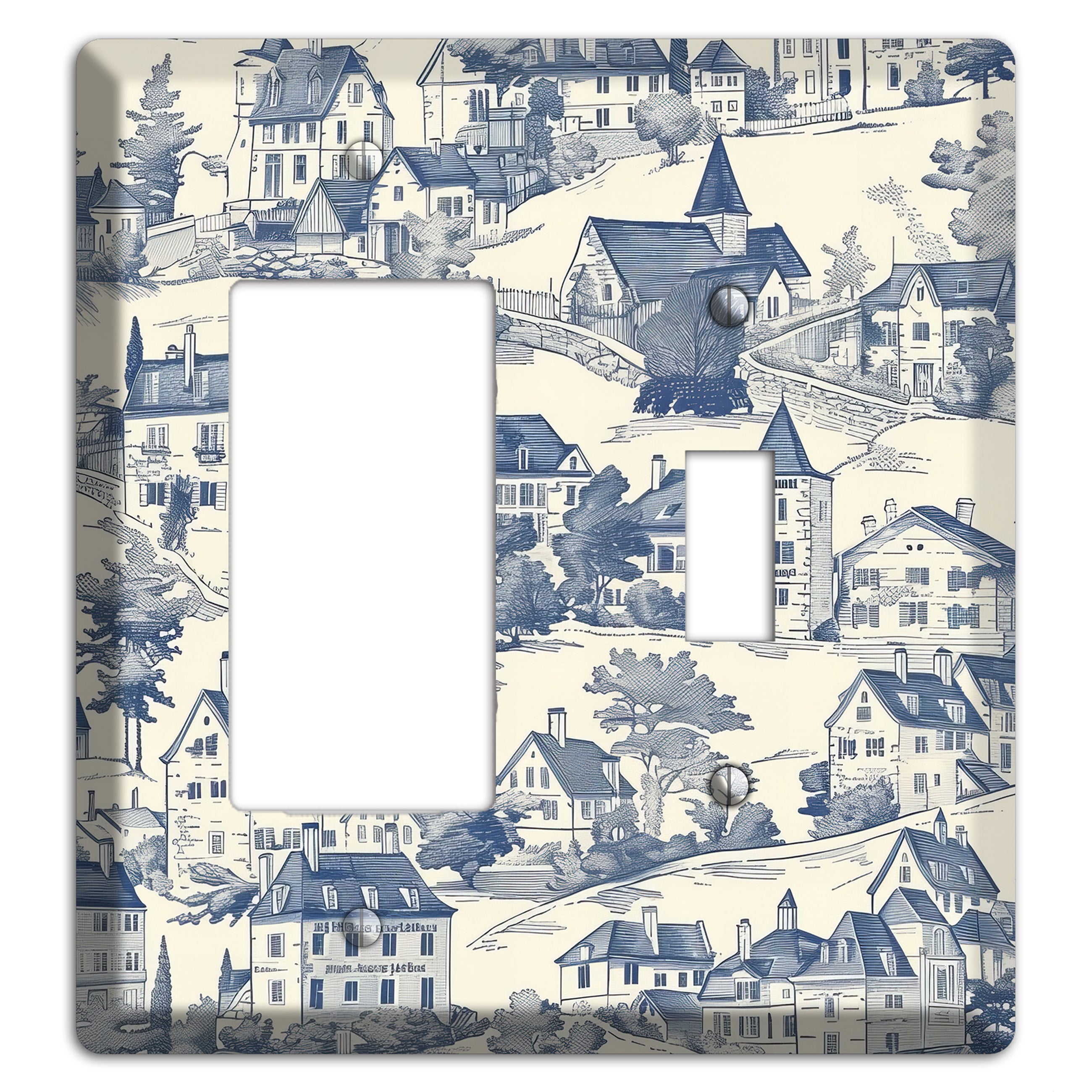 Village Chronicle Rocker / Toggle Wallplate