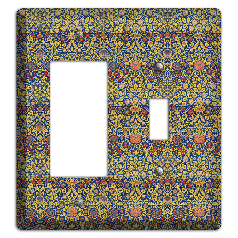 Orchard Garden Stripe Rocker / Toggle Wallplate