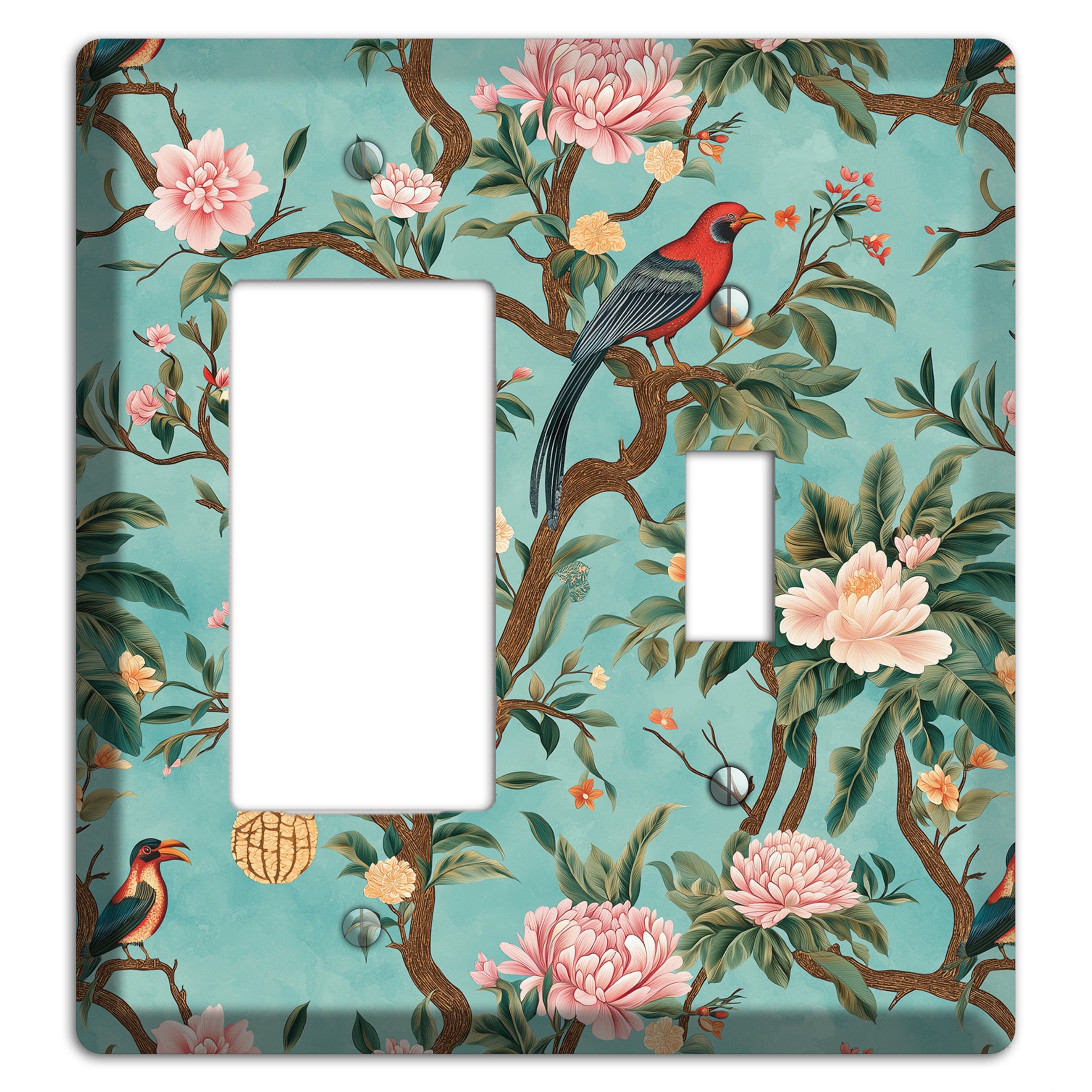 Jade Garden Reverie Rocker / Toggle Wallplate