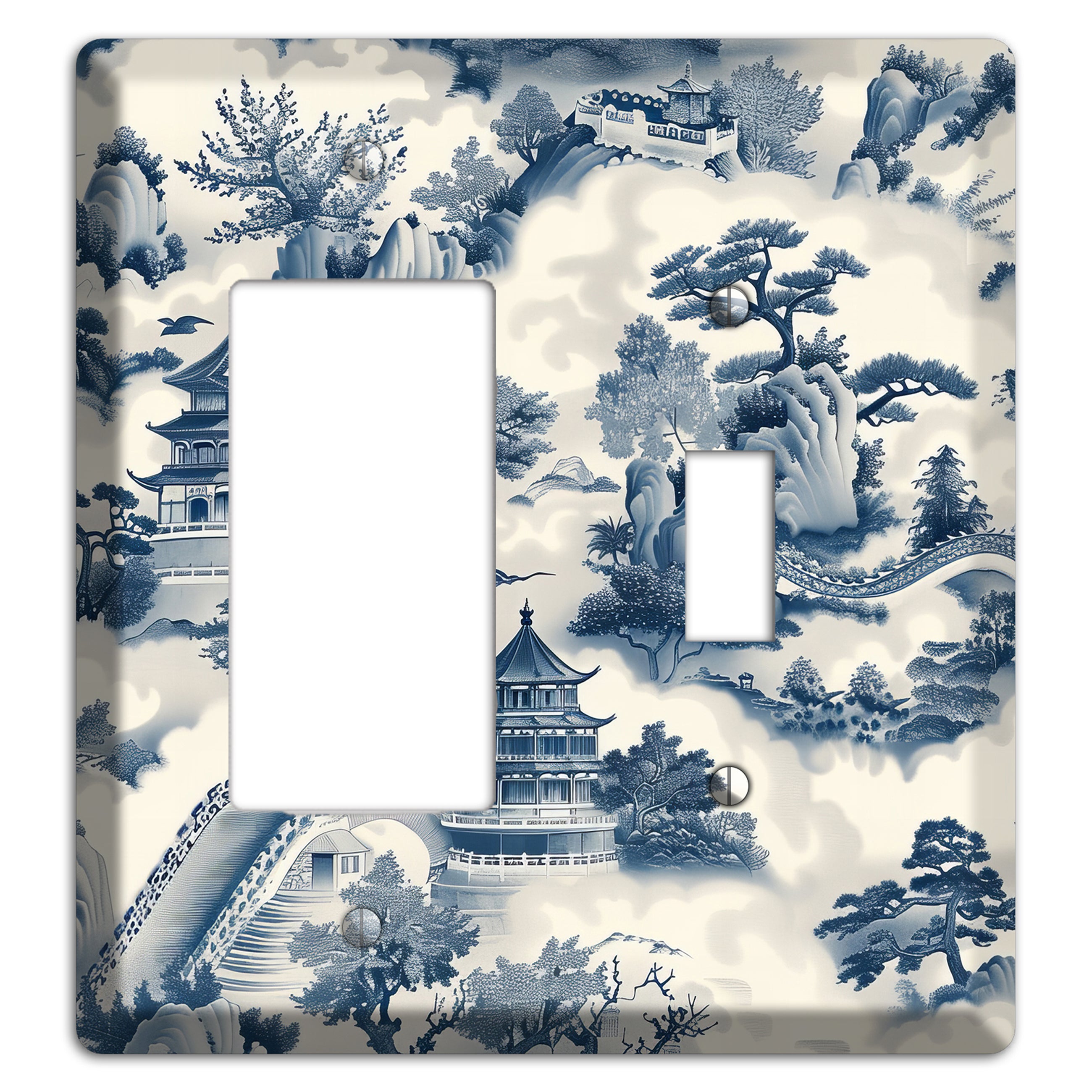 Imperial Mist Rocker / Toggle Wallplate
