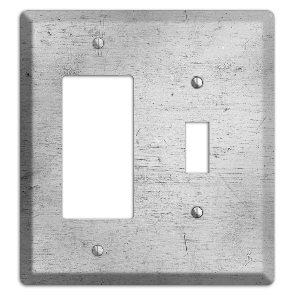 Silver Deck Rocker / Toggle Wallplate