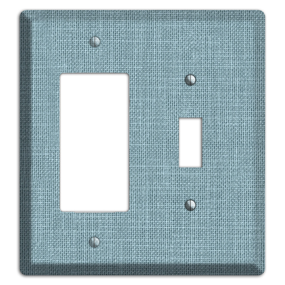 Linen Sky Rocker / Toggle Wallplate