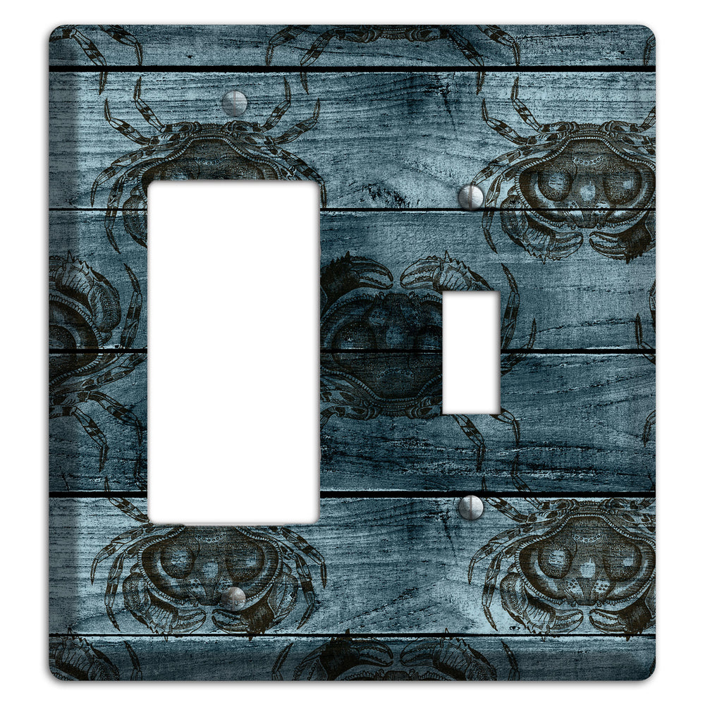 Crabby Waters Rocker / Toggle Wallplate