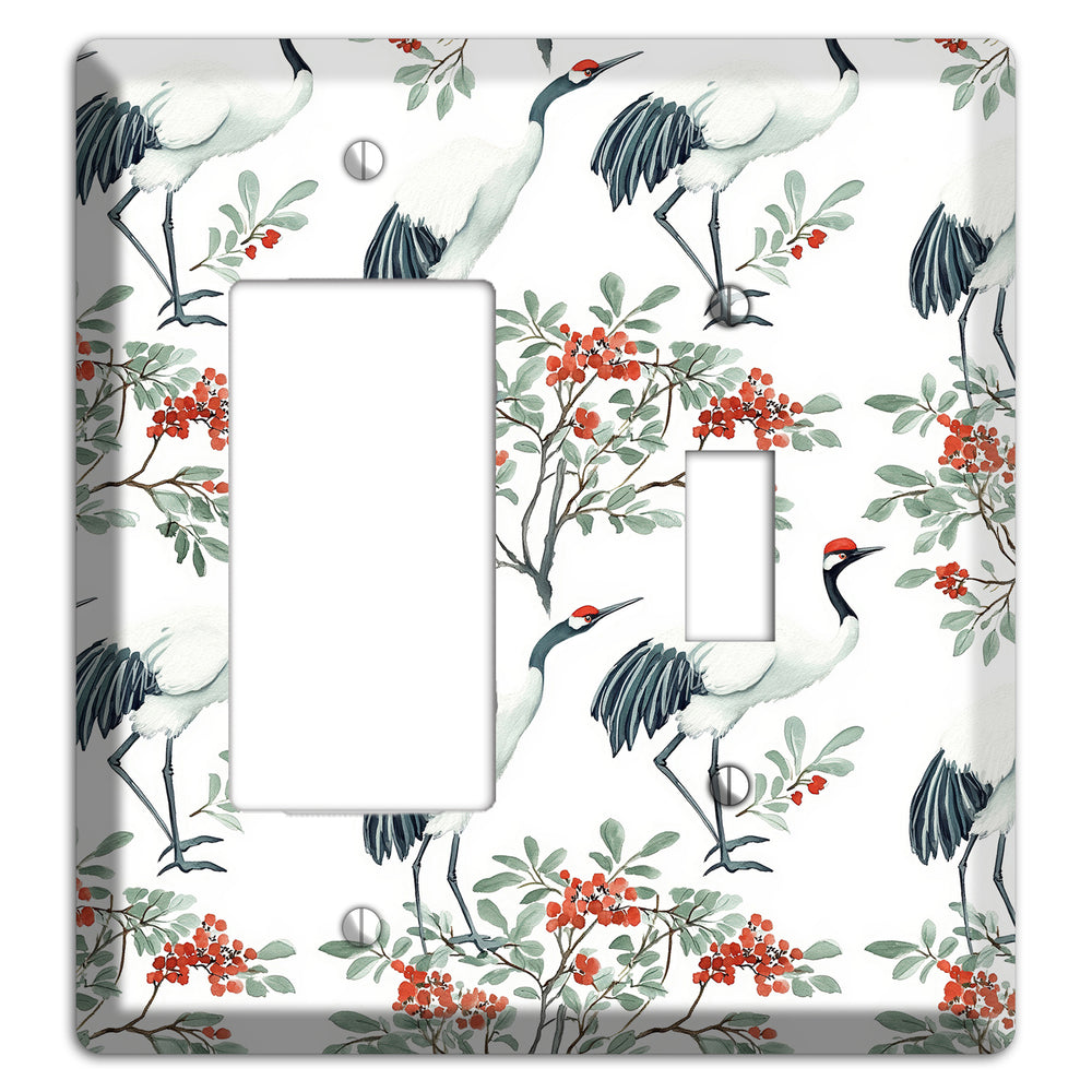 Scarlet Crown Reverie Rocker / Toggle Wallplate