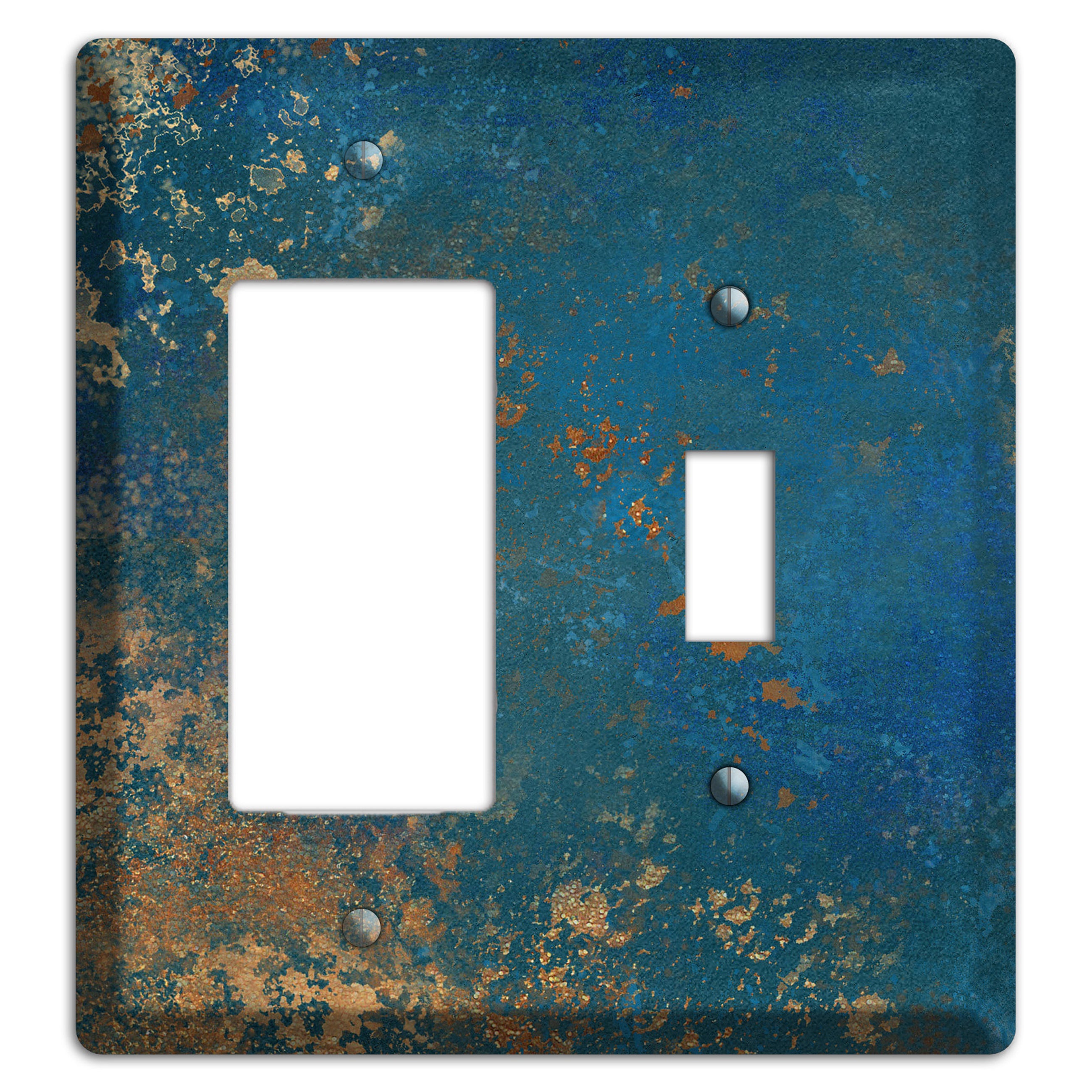 Oxidized Ocean Rocker / Toggle Wallplate