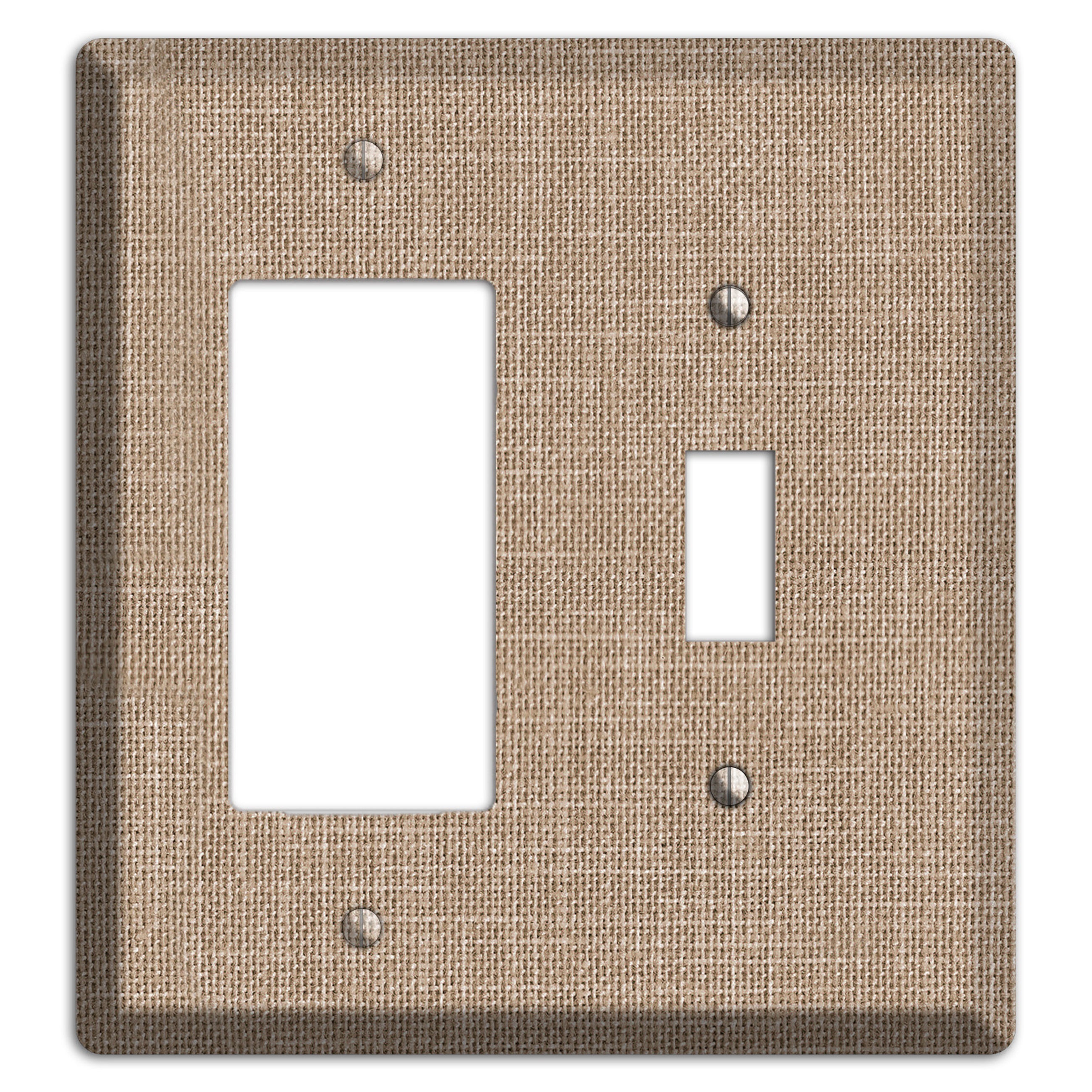Linen Shore Rocker / Toggle Wallplate