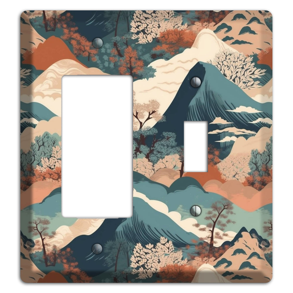 Mountain Reverie Rocker / Toggle Wallplate