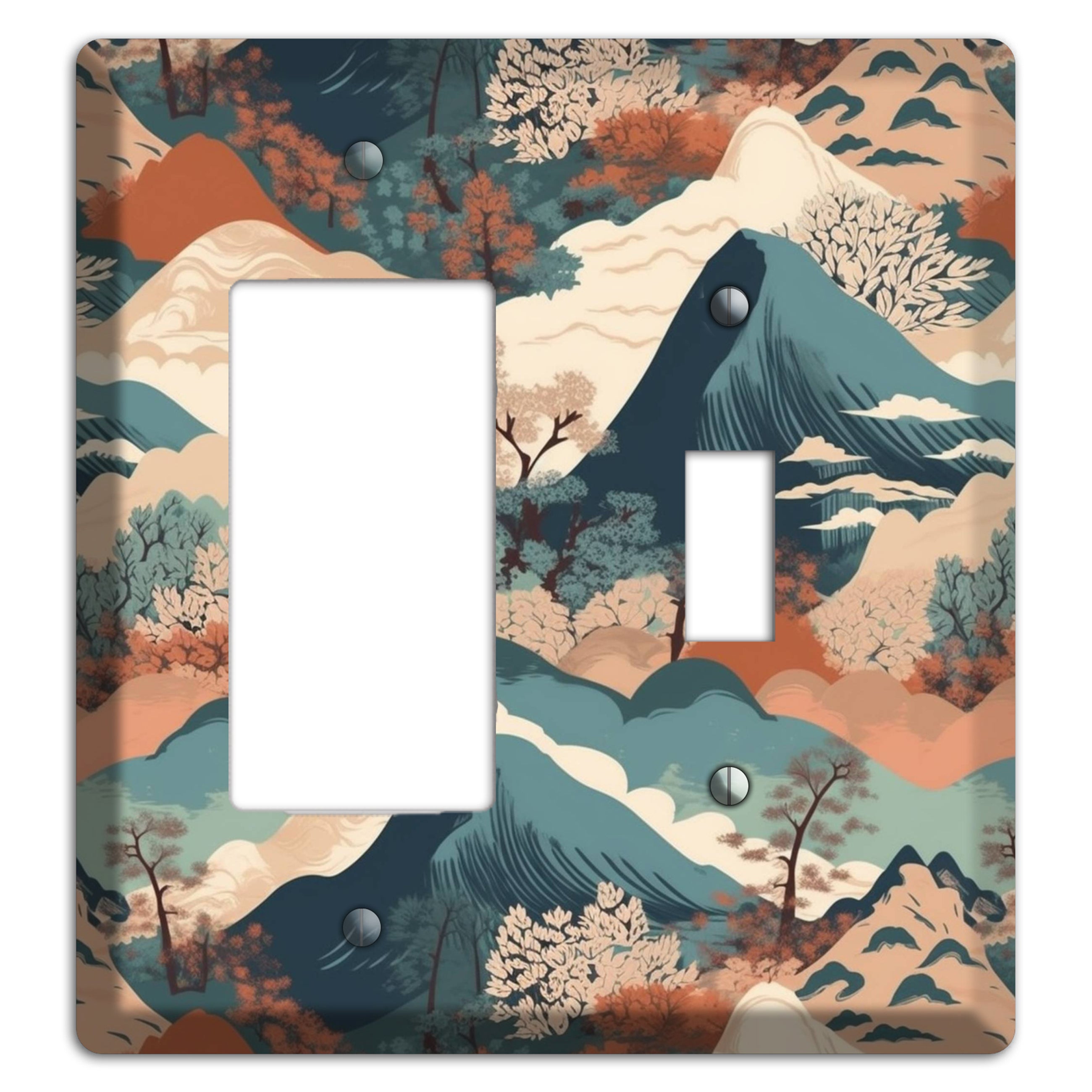 Mountain Reverie Rocker / Toggle Wallplate