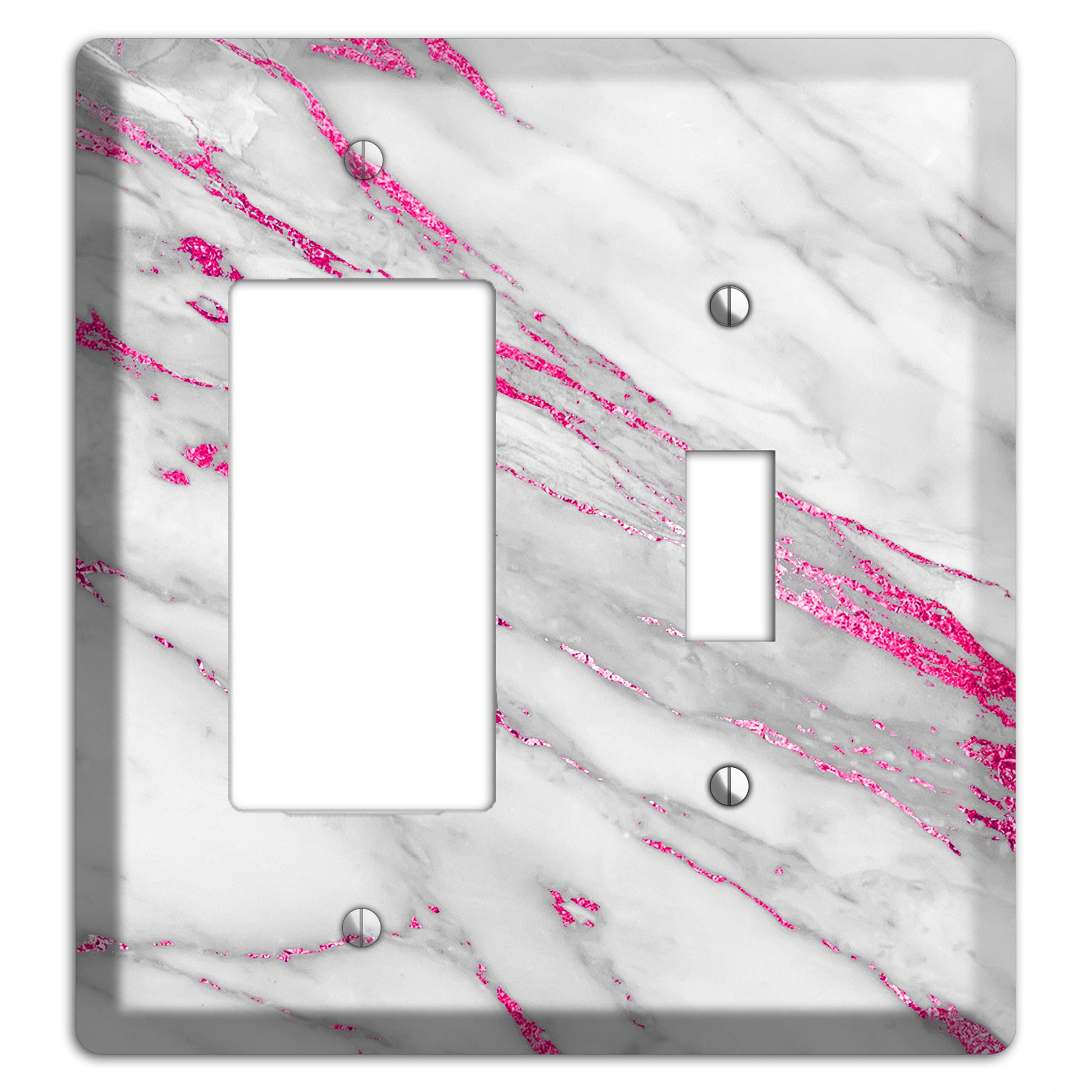 Can Can Marble Rocker / Toggle Wallplate