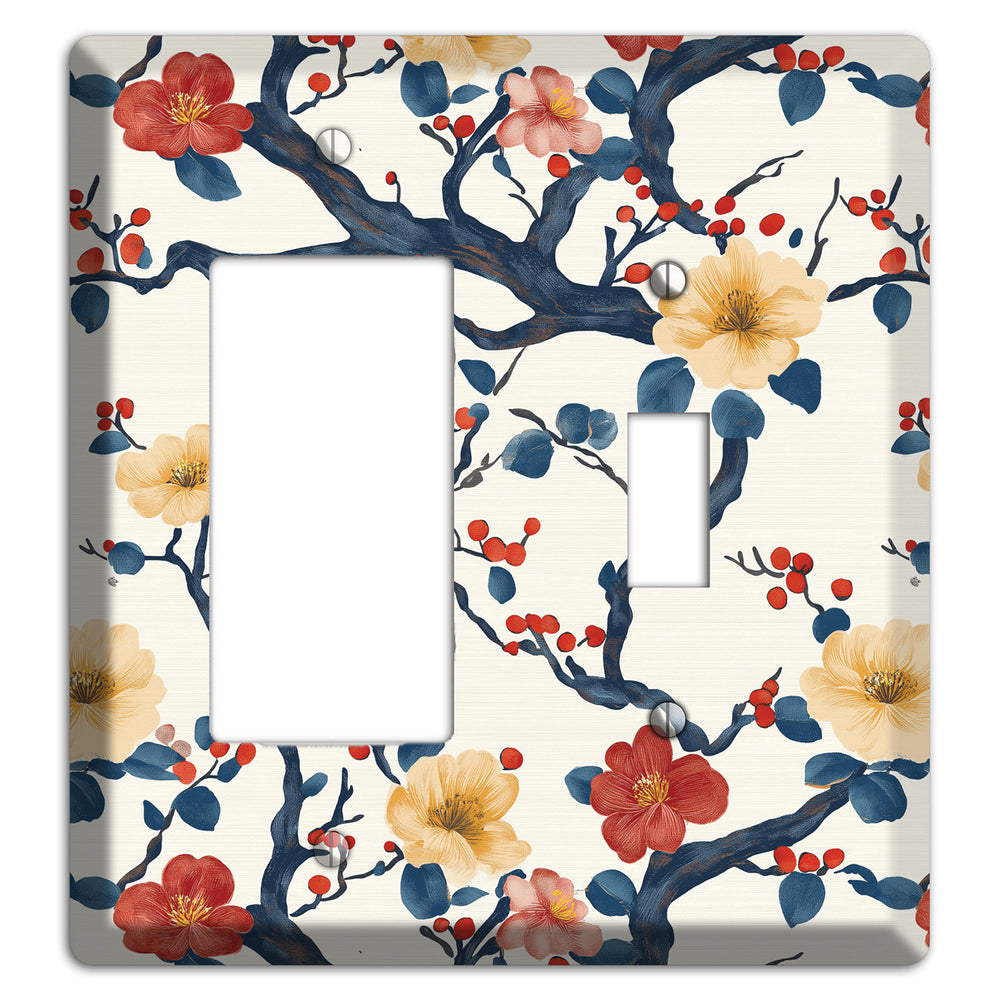 Berry Branch Reverie Rocker / Toggle Wallplate