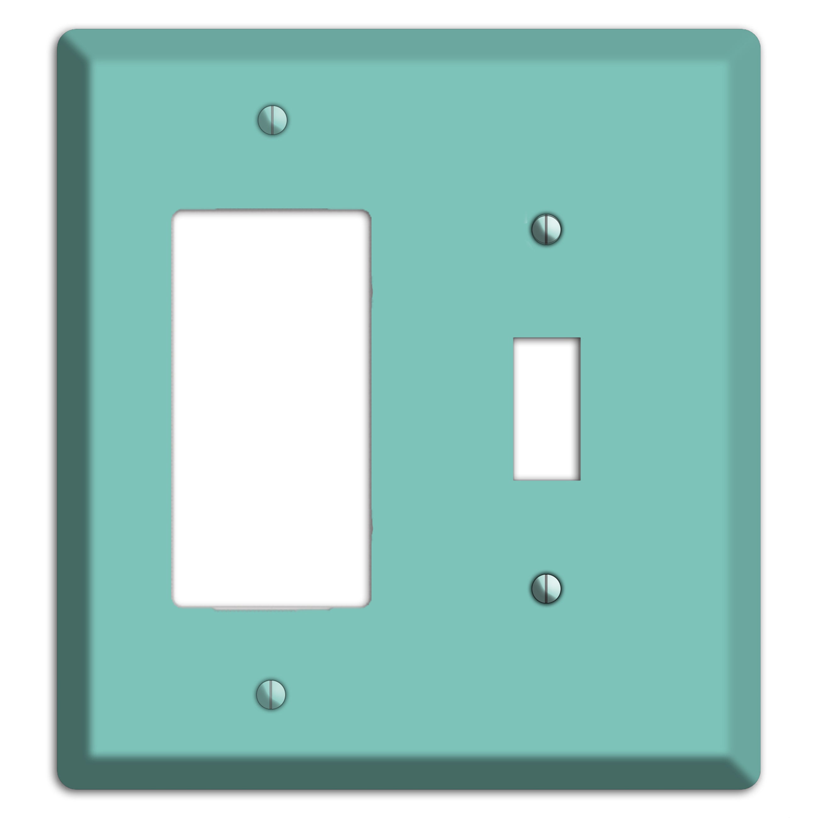 Baxter Seafoam Rocker / Toggle Wallplate