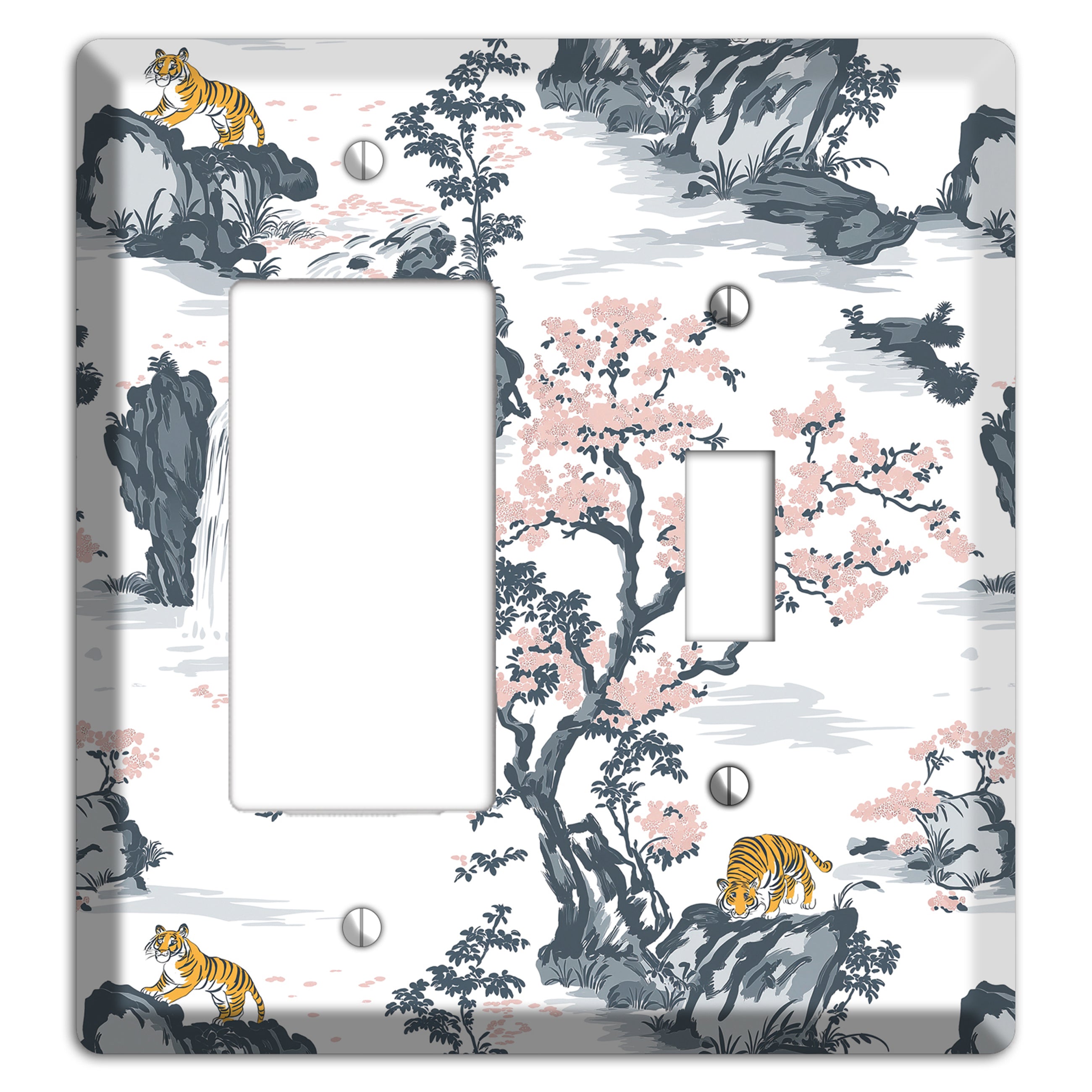 Tiger's Mountain Vigil Rocker / Toggle Wallplate