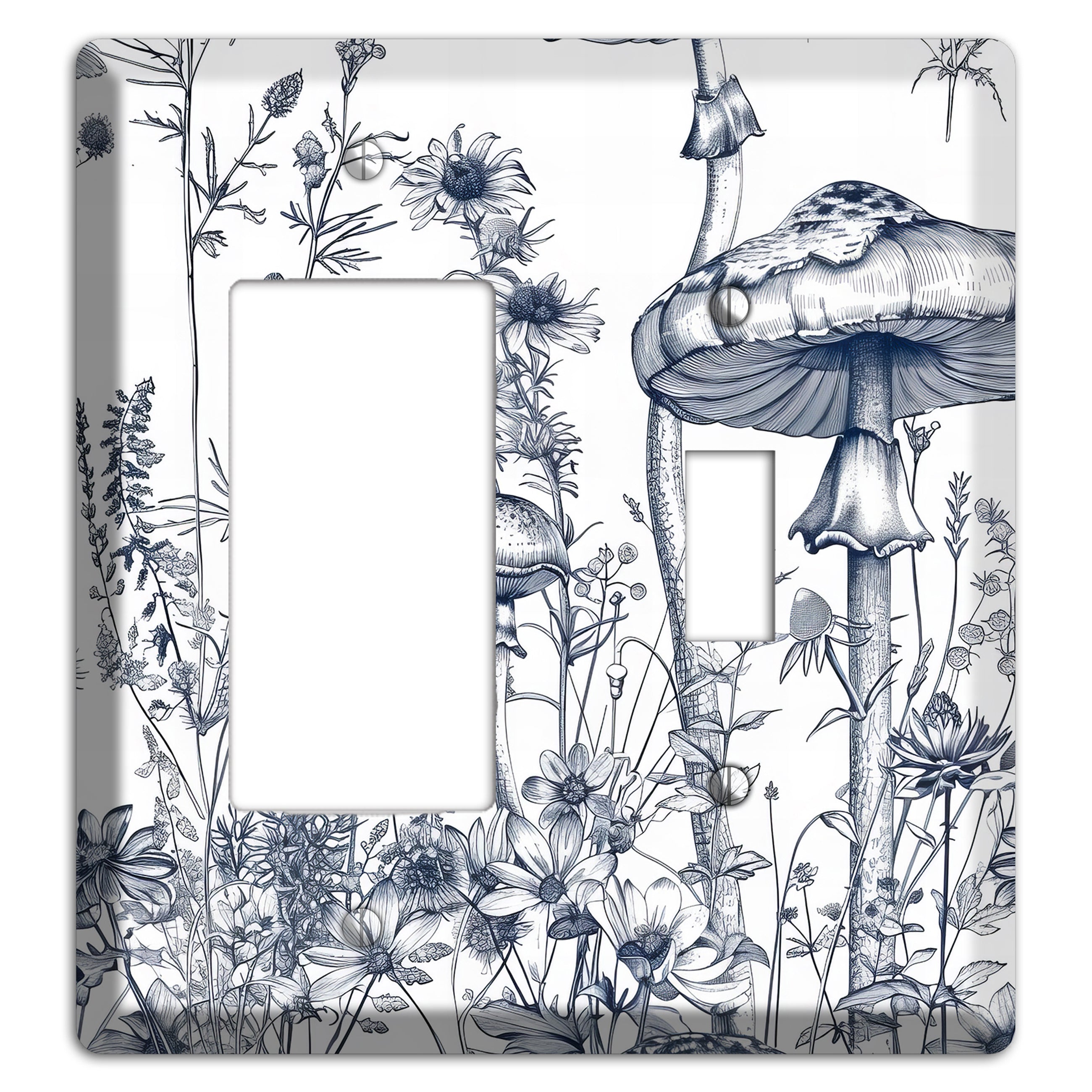 Forager's Meadow Spell Rocker / Toggle Wallplate