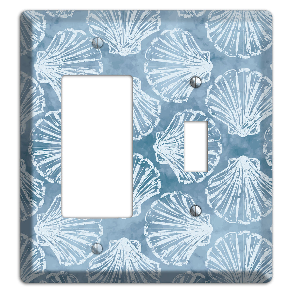 Coastal Shell Drift Rocker / Toggle Wallplate