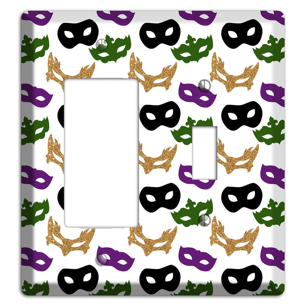 Masquerade Mosaic Rocker / Toggle Wallplate