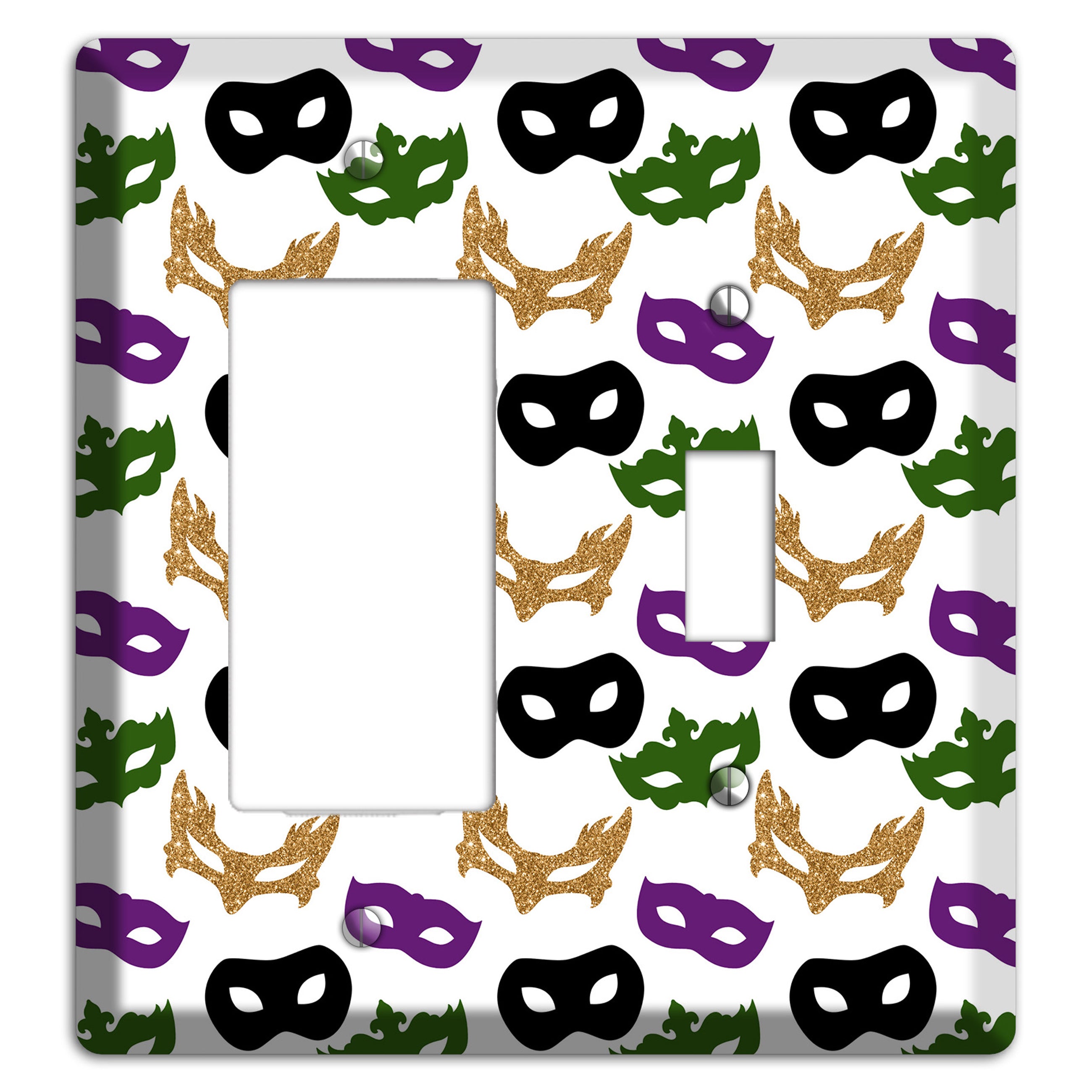 Masquerade Mosaic Rocker / Toggle Wallplate
