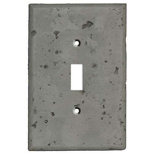 Dark Gray Stone Switchplate Covers