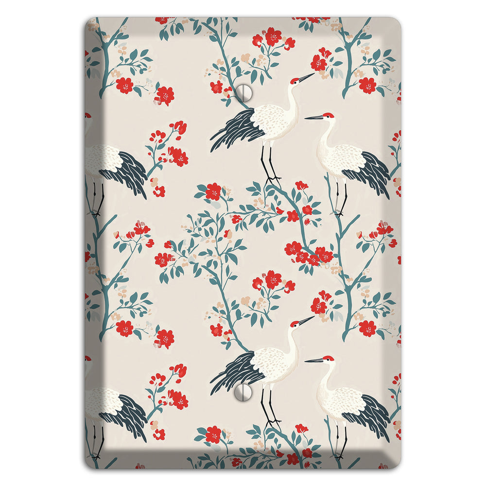 Ivory Blossom Vigil Blank Wallplate