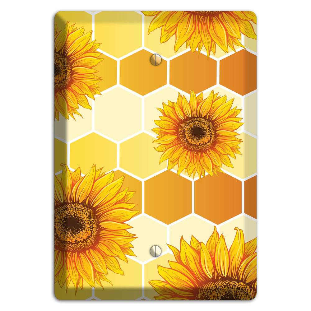 Honeycomb Solstice Blank Wallplate