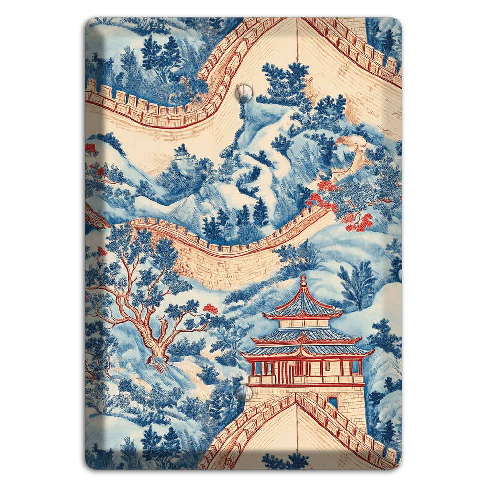 Great Wall Toile Blank Wallplate