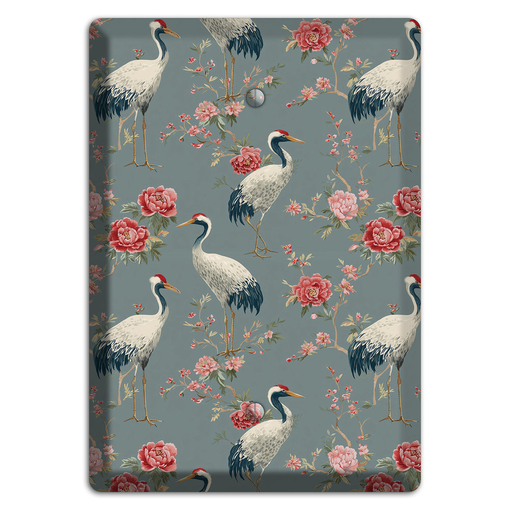 Slate Peony Vigil Blank Wallplate