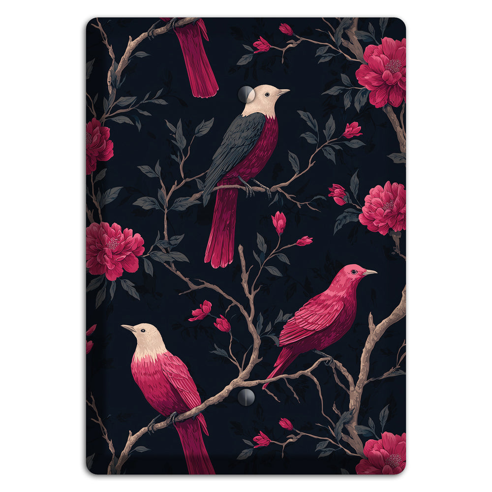 Crimson Perch Blank Wallplate