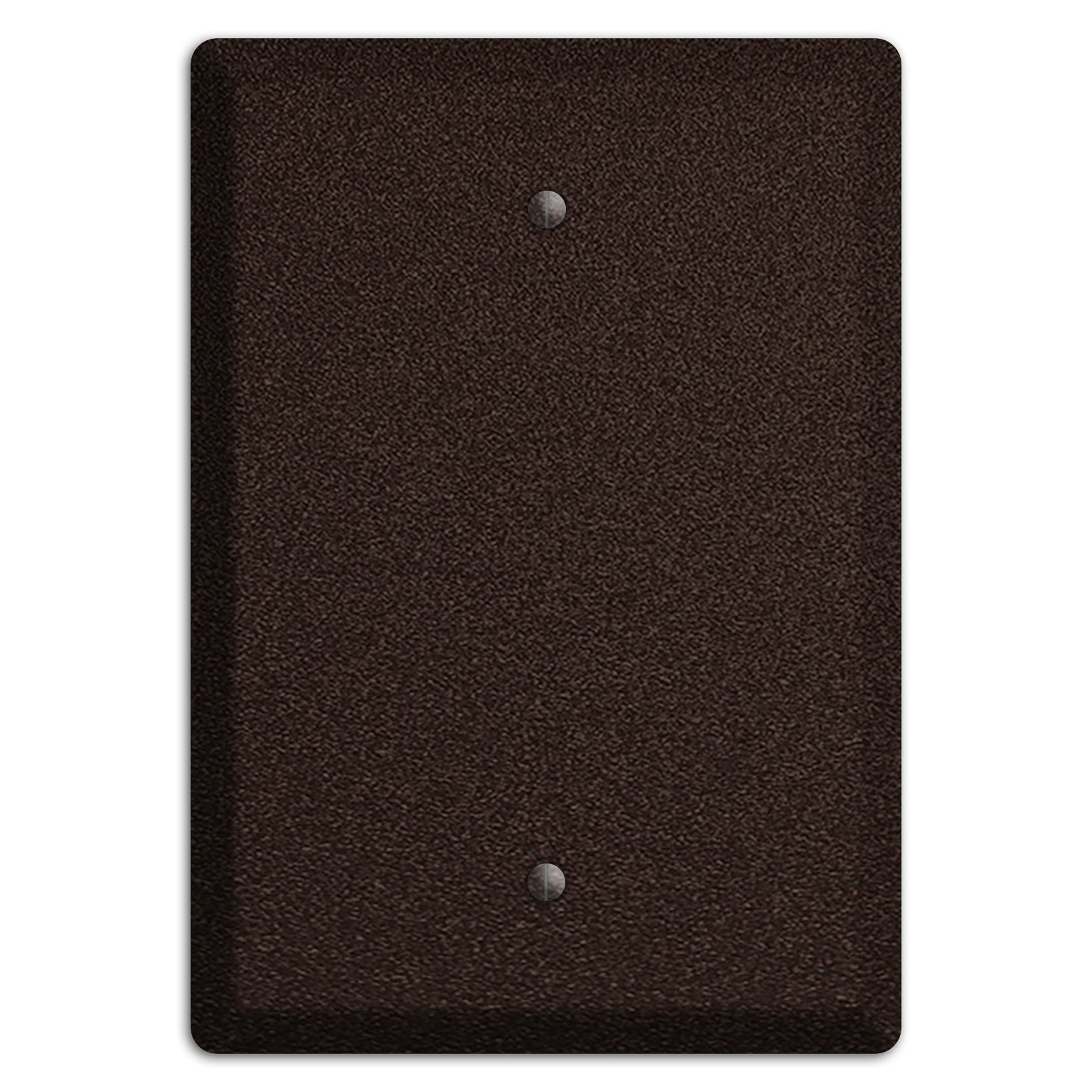 Baxter Subtle Antique Bronze Blank Wallplate