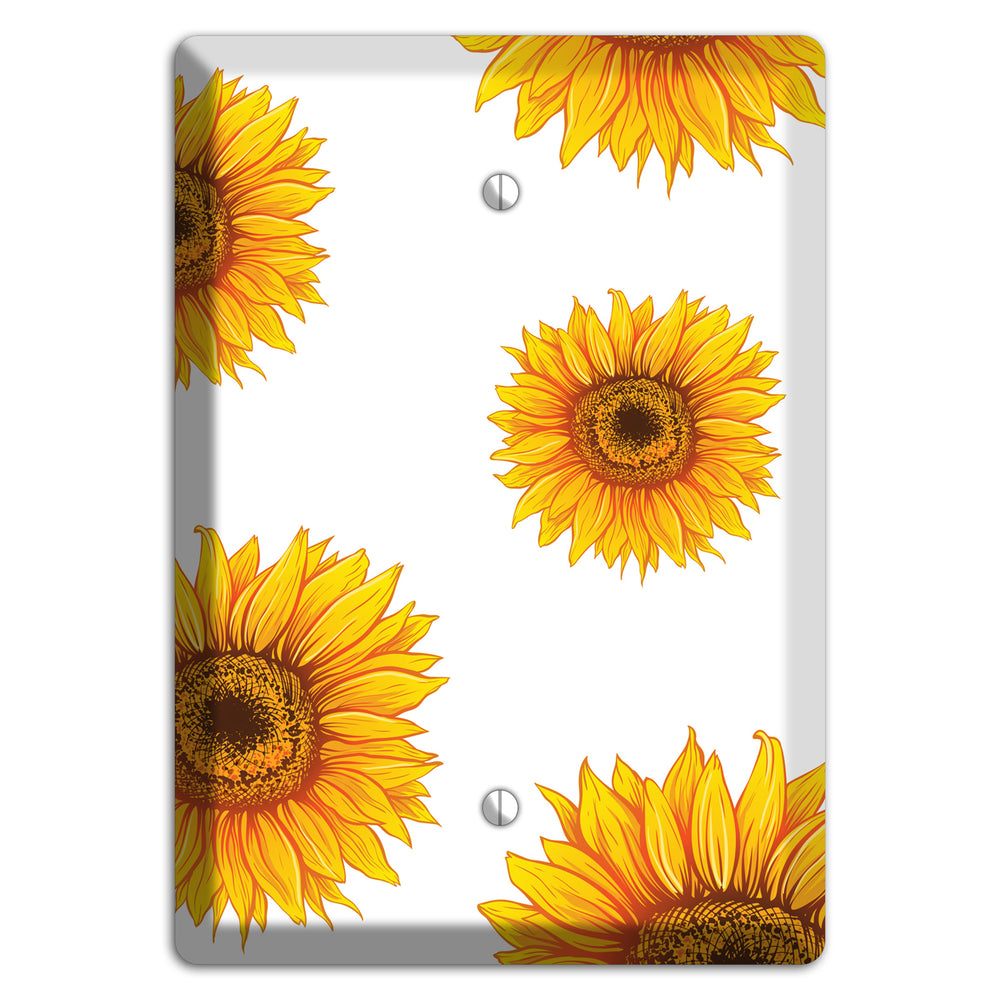 Solar Bloom Scatter Blank Wallplate