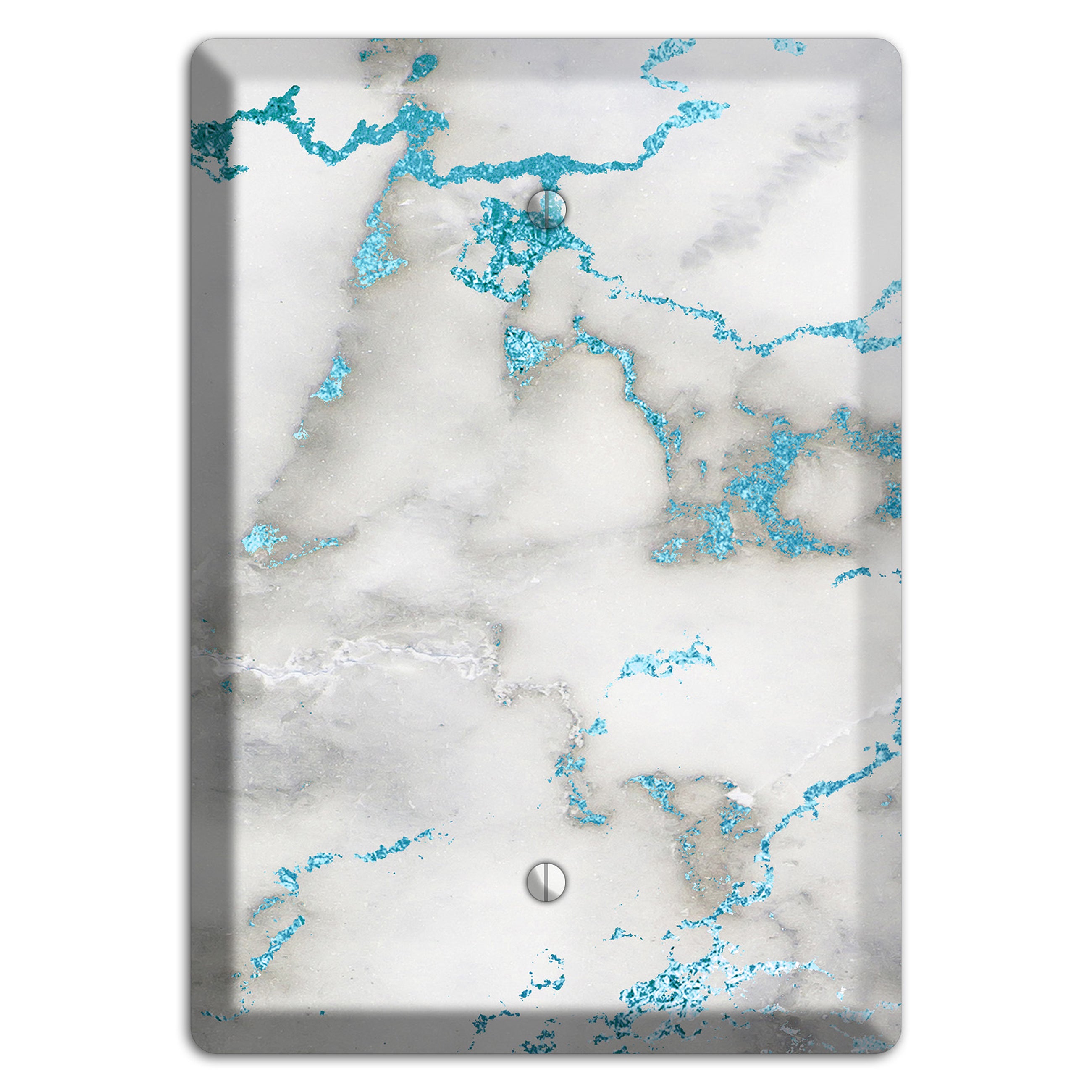 Gumbo Marble Blank Wallplate