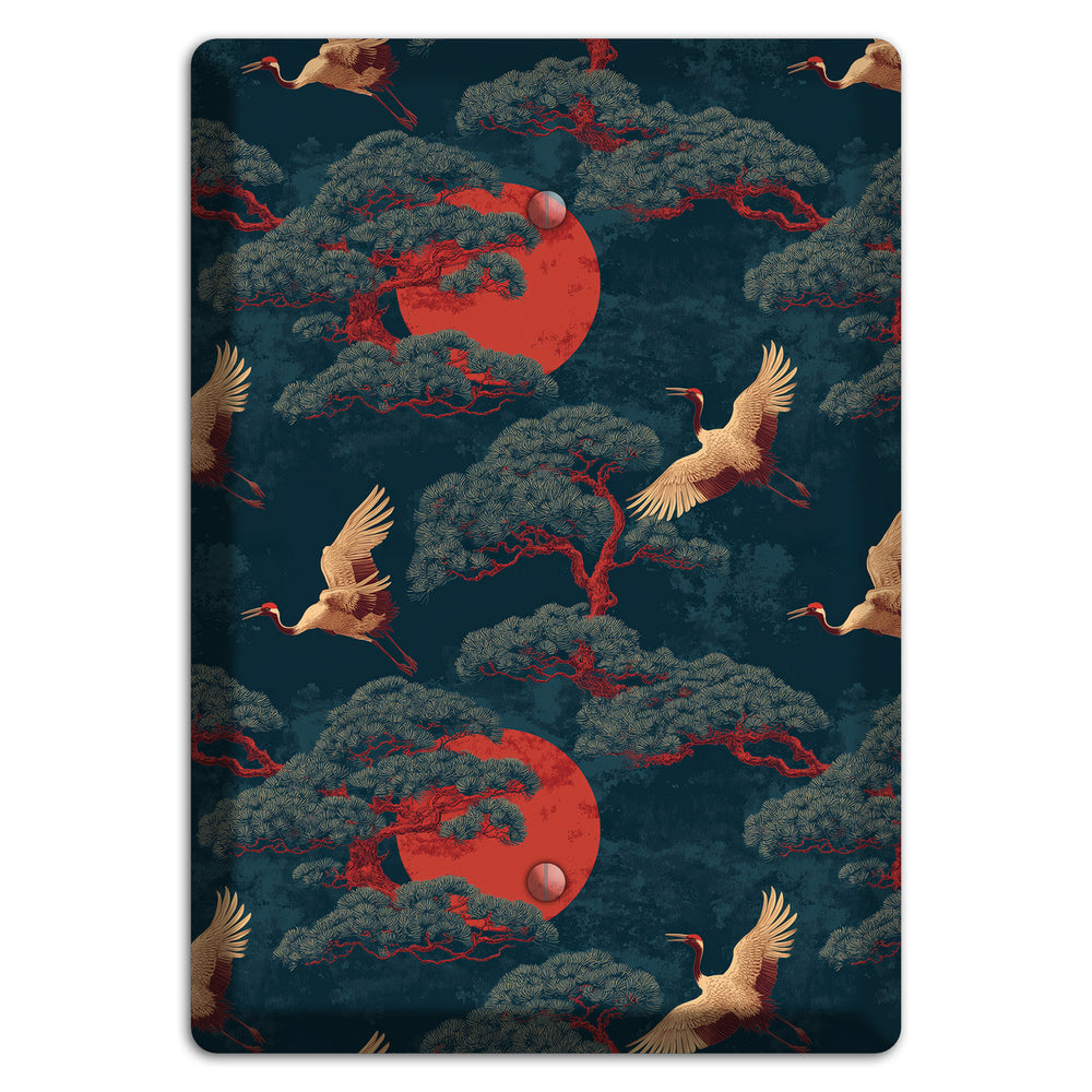 Vermillion Moon Ascent Blank Wallplate