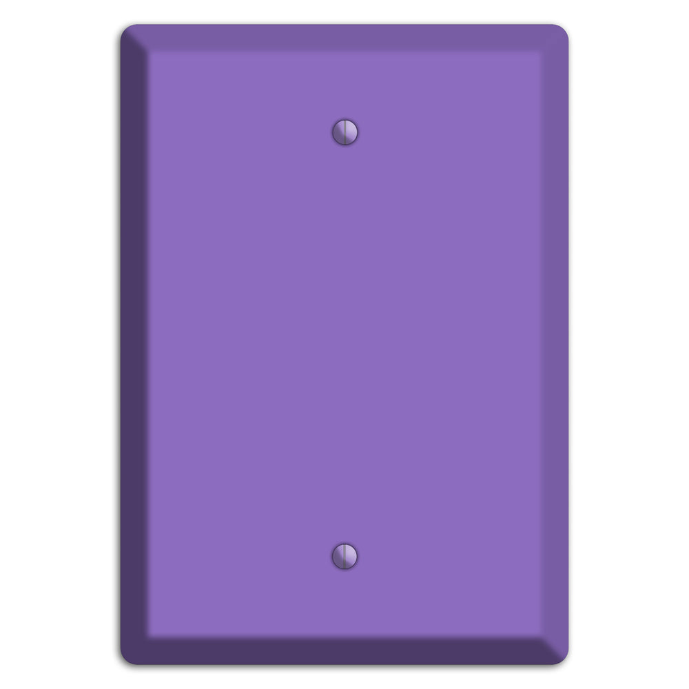 Baxter Violet Bloom Blank Wallplate