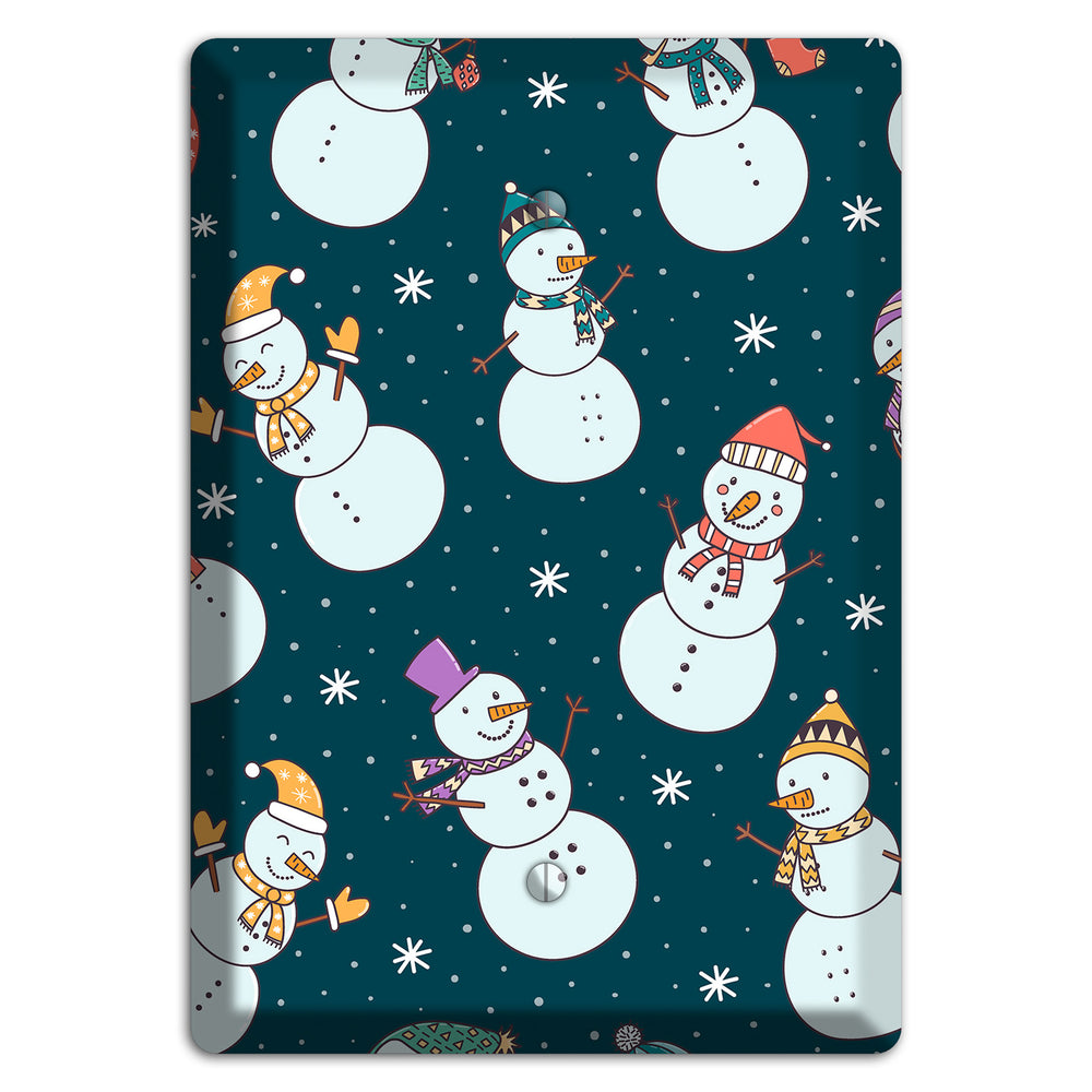Snowman Celebration Blank Wallplate