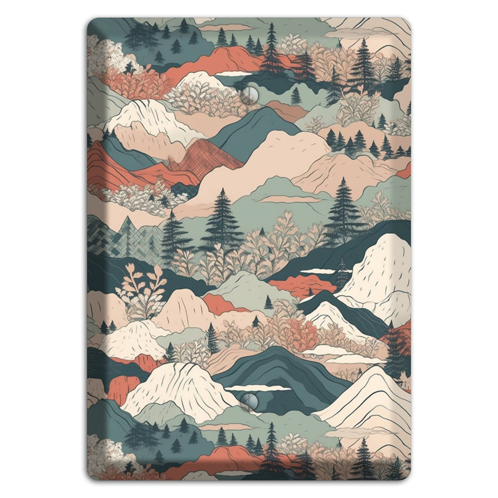 Alpine Paper Trail Blank Wallplate