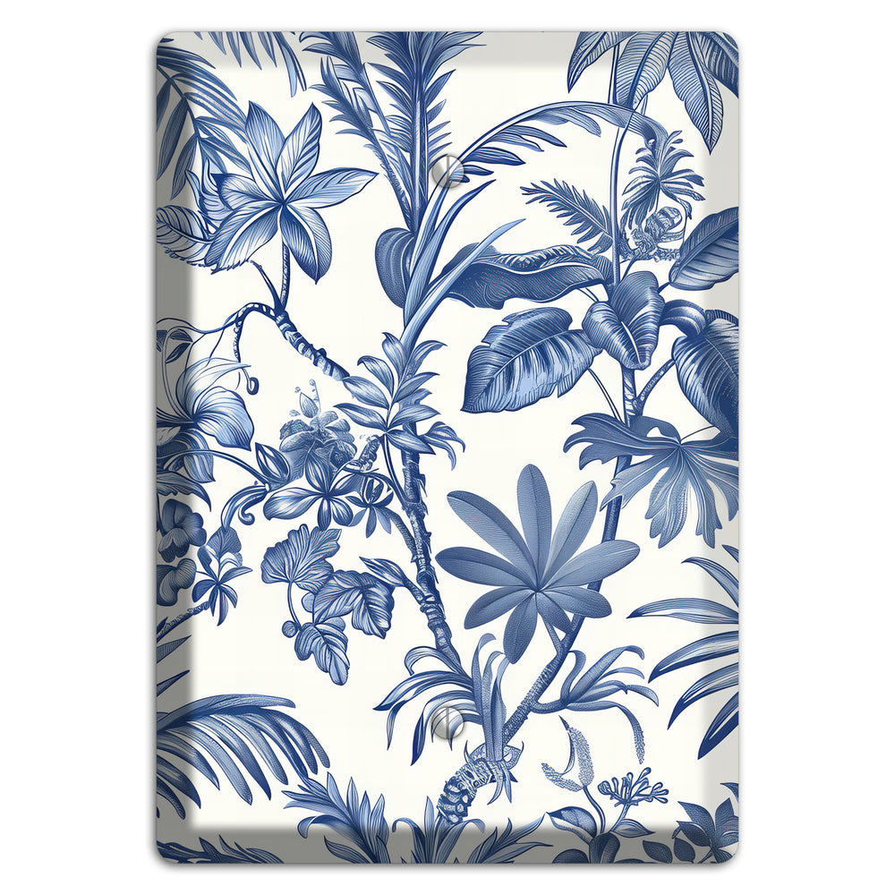 Tropic Indigo Reverie Blank Wallplate