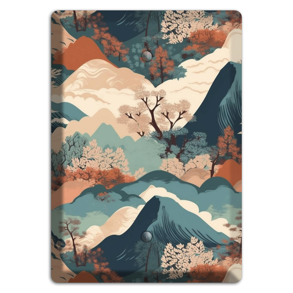 Mountain Reverie Blank Wallplate