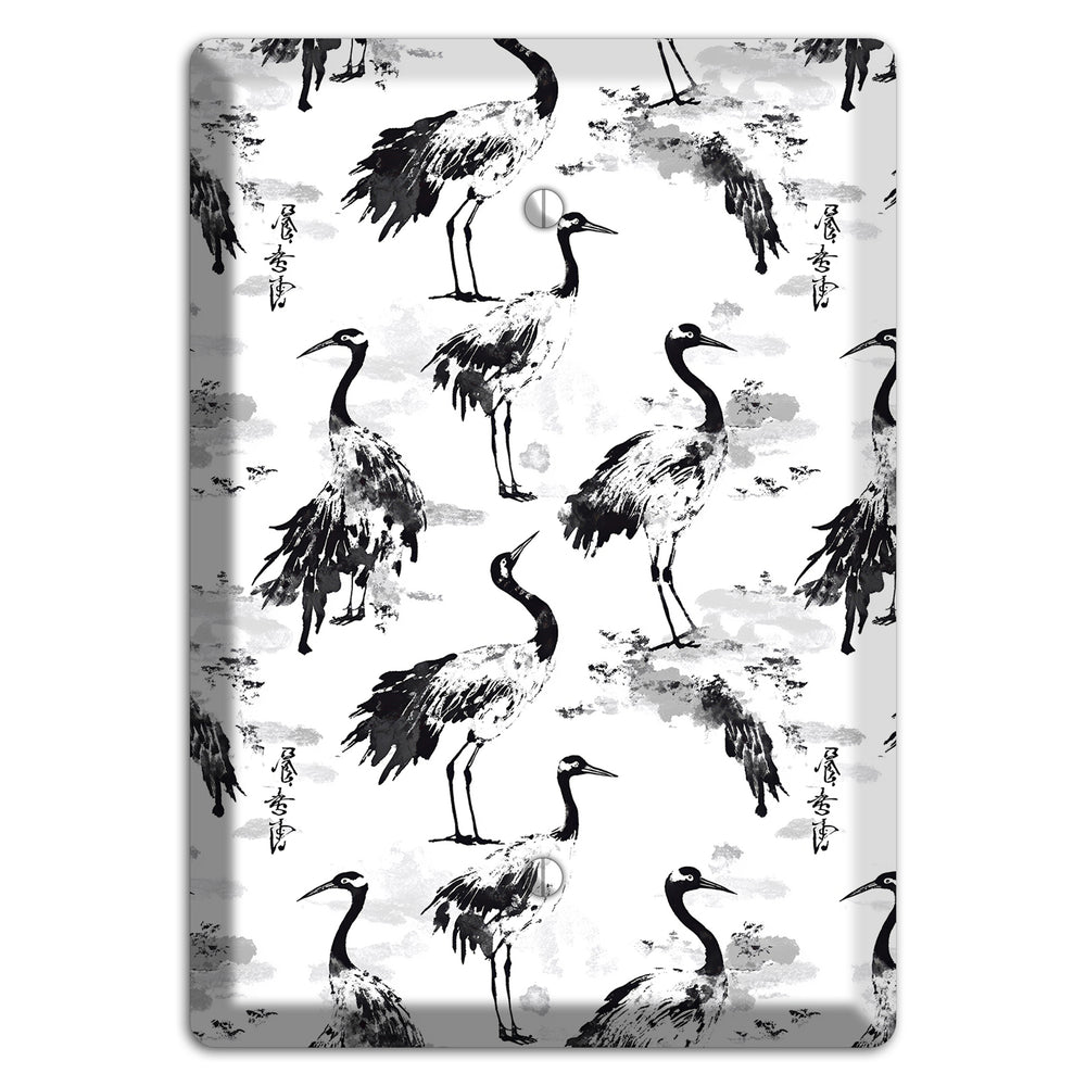 Sumi Ink Vigil Blank Wallplate
